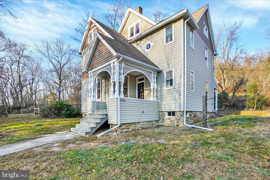 Welcome to 3314 Boose Rd., situated on a quiet street with only three homes. This property borders the Pennsylvania Rail Trail and offers convenient access—just five minutes to the Loganville exit off I-83 and two minutes to Seven Valleys.  This Victorian-style home has been recently renovated and features a brand-new kitchen with new appliances, a new full bath, and a new half bath. The wood floors have been refinished to showcase their original charm, the interior has been freshly painted, and new carpet has been added to the second floor. Additional highlights include high ceilings, a full walk-up attic for storage, and a large unfinished basement with an outside entrance.  Enjoy both front and rear porches, along with a spacious 0.79-acre lot that extends well behind the home—ideal for creating your own private outdoor oasis.  This property is vacant and ready for its new owners!