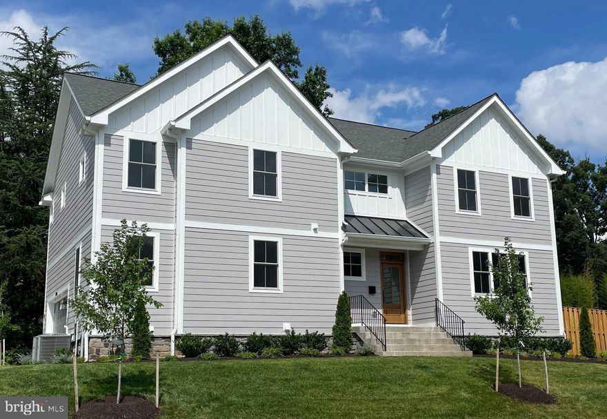 3 Level Modern Farmhouse w/ over 4,200 sq ft of living space w/ Finished Lower Level. Featuring  5+ Bedrooms & 5 Bathrooms, Eat-in Gourmet Kitchen w/ Butler's Pantry, Quartz Countertops & Island, Family Room w/ Gas Fireplace & coffered ceiling, separate Formal Dining Room, and Main level Office/Study (or potential extra Bedroom), Full Bathroom & Mud Room area off of Garage, plus private Fenced backyard.
*** New Construction  Home in Falls Church *** Ready for Immediate Occupancy-See Full Video Tour ***
****  Upper Level features a spacious Primary Bedroom/Bathroom Suite with Tray Ceiling, large Primary Bath w/ marble dual vanity, separate custom shower & soaking tub, plus Two Large Walk-In Closets.  Two additional Bedrooms w/ Jack & Jill Bathroom, Plus Bonus En-Suite Bedroom (or Office/Study/Fitness room) w/ full Bathroom & large separate Laundry Room.  
****  Finished Lower Level has Large Recreation Room (carpeted) w/ Wet-Bar & separate Bedroom (carpeted), Fully Finished Bathroom & Large storage area/utility room. Custom Tile Bathrooms throughout. Welcoming Front Porch & Oversize Two-car Garage w/ additional off street parking.  
**** Location! Location! Location! **** Only about a mile to McLean Metro Station (Silver Line) & less than 3 miles to West Falls Church Metro Station (Orange Line).   Short Drive to Tysons Corner, Downtown McLean, and Falls Church City.  Easy Access to I-495, I-66, Dolley Madison Blvd (Rte 123), Leesburg Pike (Rte 7) & Dulles Toll Road (Rte 267) - Short commute to Pentagon & DC - 
***  Fairfax County School Pyramid.