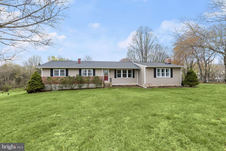 *best and final offers due monday 4/15 at 5pm*
Welcome to this spacious raised rancher nestled on 2 acres of landscaped grounds, offering a serene retreat with fresh paint and new carpet throughout. With nearly 4,000 sq. ft. of living space, including a finished walkout basement, this home provides ample room for comfortable living and entertaining. The basement features 2 bedrooms, a full bath, and a kitchen, adding versatility to the space. The off-kitchen family room is highlighted by an accent brick wall with a wood stove and rustic wood mantle, creating a cozy atmosphere. The spacious eat-in kitchen boasts a breakfast nook, wood cabinetry providing abundant storage space, and an adjoining laundry room for added convenience. The primary bedroom includes a remodeled full bath with a step-in shower featuring decorative tile, adding both style and functionality. The main level offers a total of 4 bedrooms and a second full bath. Outside, enjoy the expansive patio and large covered porch with picturesque views, perfect for outdoor gatherings and relaxation. Recent updates include siding 2021, roof 2020, HVAC 2022, water heater 2023, new carpet, oven, and dishwasher 2023. Don't miss the opportunity to make this your dream home!