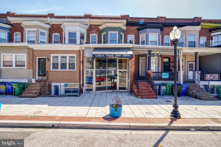 Welcome to your future business location at 4327 Harford, offering a spacious second-floor commercial lease space. As you enter, you'll be greeted by a generously sized open area, providing ample room for various layout possibilities. Additionally, there are two separate rooms and a conveniently located bathroom within the premises, offering flexibility for your business needs.

Features:
Large open space upon entry
Two separate rooms
Bathroom included
Public entry accessible from the front
Private entry available for owner's convenience
Above Lady's Touch Hair Salon
Water utility included in the lease

This space presents a blank canvas, ready for your creative vision to transform it into the perfect setting for your business endeavor. Don't miss out on this opportunity to establish your presence in a prime location. Contact us now to schedule a viewing and secure this promising space for your business venture.