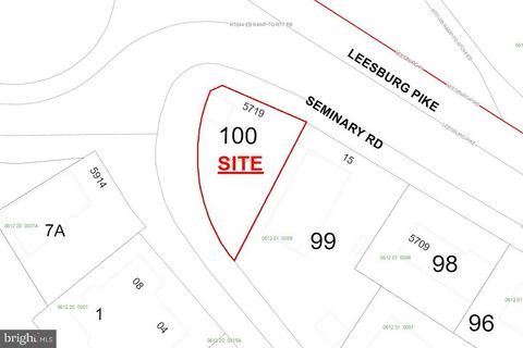 Vacant Land For Sale - 5719 Leesburg Pike<br/> Fairfax County, FALLS CHURCH, VA 22041