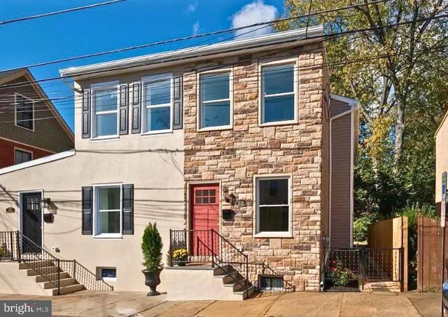 Showings to begin 4/9! 
This charming 2-bedroom, 1.5-bathroom home in the heart of West Chester offers a perfect blend of comfort and convenience. As you enter through the front door, the open first floor welcomes you with an abundance of natural light and beautiful hardwood floors. The space is ideal for creating multiple seating areas and is perfect for both relaxation and entertaining. The first-floor powder room adds extra convenience for guests. The open floor plan leads to a chef's kitchen featuring sleek stainless steel appliances, granite countertops, and a stylish subway tile backsplash. There’s also plenty of room for a dining area, making it an ideal space for home-cooked meals and family gatherings. Upstairs, you’ll find two spacious bedrooms, each with ceiling fans and ample closet space. The beautifully designed hall bath includes a tiled floor and a subway tile tub/shower combo, giving the space a modern touch. The clean, unfinished basement offers additional storage options. Outside, enjoy the convenience of street parking, and pets (35 lbs or under) are welcome for an additional $50/month pet rent. Please note that cats are not permitted. The home features a natural gas forced air heating system and central air for year-round comfort, along with gas cooking. Tenants are responsible for PECO, water, sewer, trash and cable/WiFi. This home is ideally located just two blocks from the vibrant center of West Chester, with a variety of restaurants, bars, boutiques, and community events right at your doorstep. Applicants must have a credit score of 690+ and a monthly income of at least three times the monthly rent. Don’t miss out on this incredible opportunity to call 215 W Lafayette home!