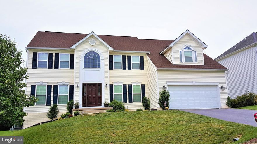 Beautiful colonial backs to trees and boasts one of the best views in Stonebridge from the rear deck. Deluxe owners suite has his and her walk in closets, separate vanities, separate shower, water closet and fantastic soaking tub. Sunken family room with pillars, formal living and dining areas plus a den. Laundry on the kitchen level, the list goes on. Community pool and tennis - don't miss out!