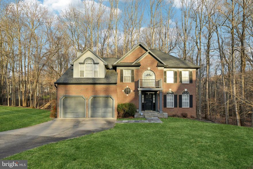 Welcome to this stunning 4-bedroom, 3.5-bath Colonial nestled on a quiet cul-de-sac surrounded by prestigious neighboring homes. This beautifully maintained residence offers spacious living throughout, featuring a bright kitchen with adjoining sunroom and a family room just off the kitchen—perfect for everyday living and entertaining. Step outside to enjoy the expansive two-tier deck with steps leading down to a patio, all overlooking a huge backyard that backs to a serene wooded lot with gorgeous landscaping.

Inside, you’ll find impressively sized bedrooms, including a luxurious primary suite boasting a massive walk-in closet plus two additional closets. The spa-like primary bath offers a separate shower, large sunken Jacuzzi tub, and double vanity sinks. The finished basement provides exceptional flexibility with a bar, fourth bedroom, and additional space ideal for a den, playroom, or home office.

Completing this exceptional home is a large two-car garage and a long driveway accommodating multiple vehicles. With generous indoor and outdoor spaces, privacy, and an unbeatable setting, this home is a true gem.