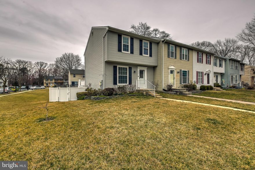 Absolute Bargain! Unbelievable Price for this Amazing End Unit Townhome in Millrace! Updates throughout include: Upgraded Kitchen Cabinetry, SS appliances, Granite Counters, Hardwood Floors, New Carpeting on Main Level. Large Master Bedroom with Master Bath.  Finished Basement with bath. Vinyl Deck and Fence. Lots of room for storage. 2 Assigned Parking Spaces. Schedule a Showing!