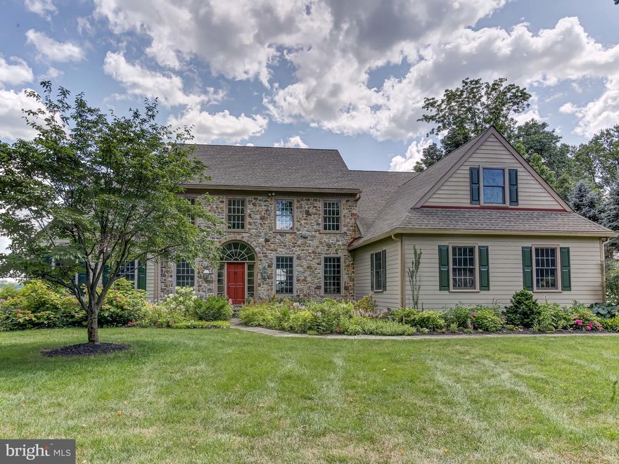 Welcome to 933 Copes Lane in "Heritage at Parke Farm"! This magnificent enclave of single family "Estate Homes" in rural East Bradford Township is situated on a gorgeous hilltop setting overlooking the 574 acres of permanently protected meadows and countryside of the "Stroud Preserve" and yet is conveniently located between West Chester and Marshallton. This home sits on a 1.2 acre lot on a private cul-de-sac at the top of the hill, boasting the most spectacular views in the community. The stately residence features 4 bedrooms, 2 full and 2 partial baths. The 5,023 sq. ft. floor plan is filled with old world craftsmanship and charm! Featuring an open floor plan with many gracious and outstanding amenities, this home has it all from a grand two-story entry foyer all the way down to a cobblestone patio,  and perennial gardens that change the view on a seasonal basis. The owners have made many improvements to the home over their residency, including the installation of large palladium windows which let the outside enter this home from every room that you walk into! Please take time to review the attached list of improvements and the virtual tour to see for yourself how magnificent and comfortable this home feels. This home with its magnificent views is truly a masterpiece awaiting your own personal touches!!
