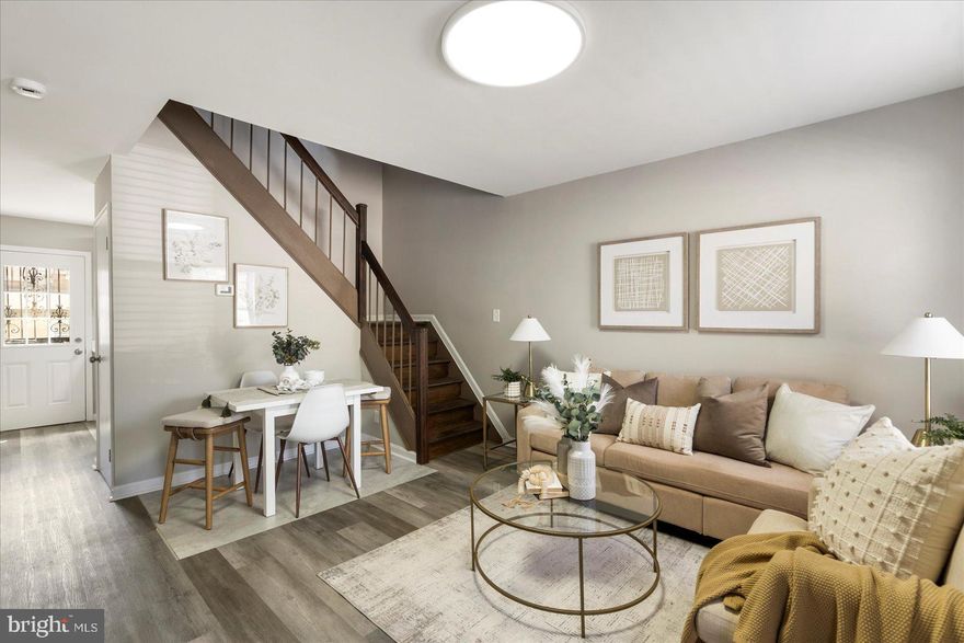 This beautifully updated rowhome is the perfect blend of charm, functionality, and modern finishes. Boasting three spacious bedrooms and one full, tastefully renovated bathroom, this home is filled with natural light that flows effortlessly throughout the space. From the moment you step inside, you’ll notice the seamless luxury vinyl plank flooring that adds warmth and continuity across every room.
The heart of the home is the stunning, updated kitchen—complete with sleek stainless steel appliances, upgraded countertops, modern cabinetry, and gas cooking that will delight any home chef. Whether you're preparing everyday meals or entertaining guests, this space is as functional as it is stylish.
Upstairs, you’ll find three comfortable bedrooms and an updated full bathroom featuring contemporary fixtures and clean, modern finishes. The convenience of an upper-level laundry area means no more hauling baskets up and down the stairs—just one of the many thoughtful touches that make this home truly move-in ready.
Step outside to your fully fenced backyard, a perfect setting for gatherings, barbecues, or simply relaxing after a long day. With enough space for seating, pets, or even a small garden, it’s a versatile outdoor retreat that’s rare to find.