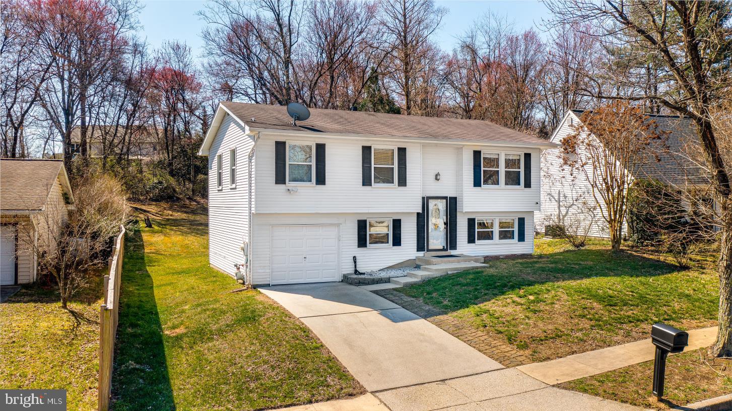 Back on market, financing fell through this property did appraised for $460K our asking is $450K. Welcome Home! 1885 Alderney Court. This lovely split-level home located in a quiet cul-de-sac features 4 bed rooms, 2 full bath with garage and driveway, kitchen with beautiful granite counter tops, dark wood cabinets, stainless steel appliances, spacious well lit living room, separate dinning room, finished basement with laundry room, access to garage & walk-out to beautiful spacious backyard, HVAC Just replaced February 2025, just minutes away from Arundel Mills Mall and Fort Meade Army Base. Easy access to 295 going to Washington D.C or Baltimore MD, access to 32 going to Annapolis MD. A must see opportunity!