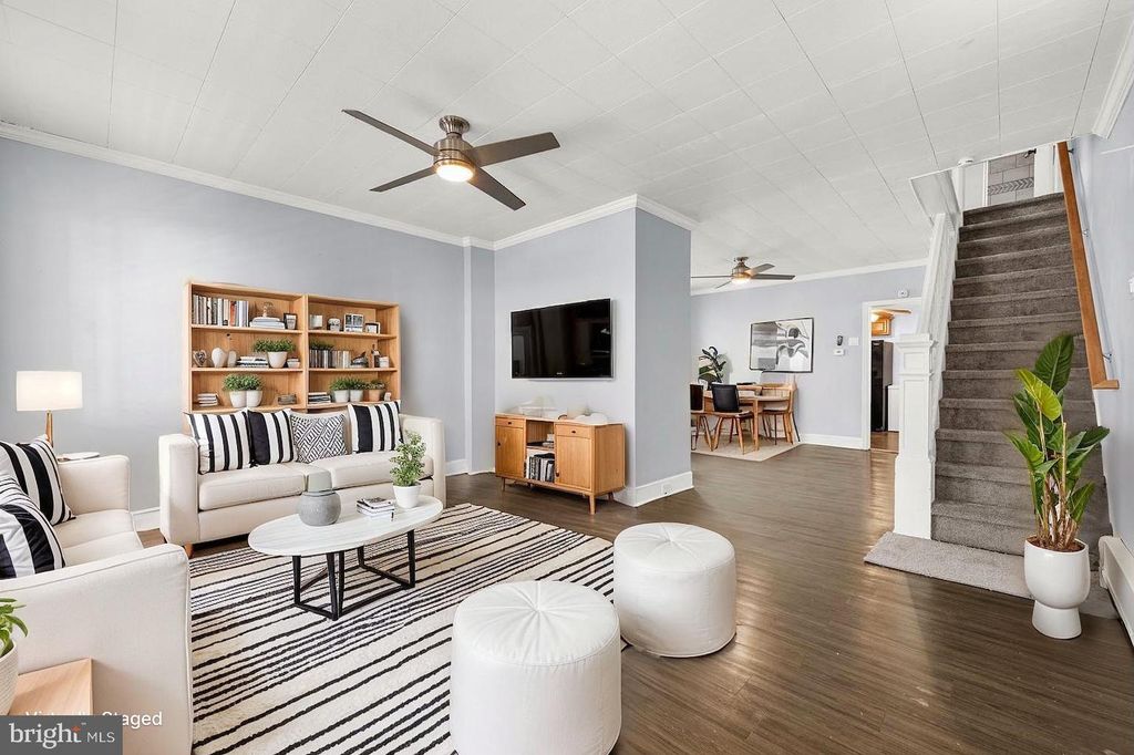 Photo of 578 Swain Street, BRISTOL, PA 19007 (MLS # PABU2111508)