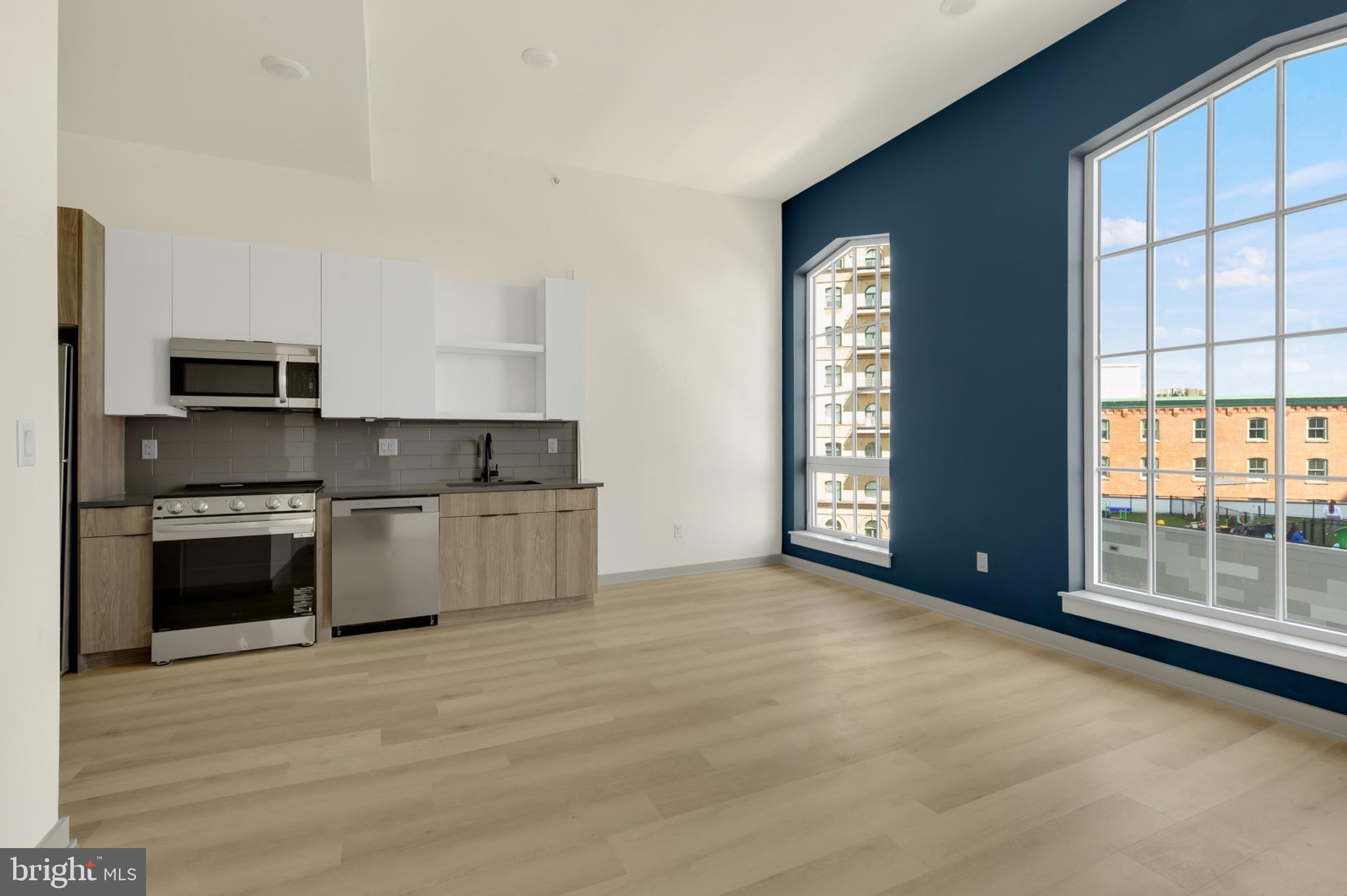Available Early June | Leasing Special: 2 months free on a 15-month lease!
Welcome to The McDermott, a brand-new construction reviving the legacy of the historic McDermott’s Tavern, located in the Spring Garden neighborhood. Perfectly positioned equidistant between Temple University and City Hall, this contemporary multi-unit building sits directly on the Fairmount-Broad Subway Station, making Center City just minutes away. Each spacious one-bedroom apartment features elegant wood flooring, central air conditioning, and the convenience of in-unit laundry. The contemporary kitchens are outfitted with stainless steel appliances while floor-to-ceiling arched windows provide a touch of architectural grace and ample natural light. Generous closet space and high-end finishes add to the comfort and style of these units. The McDermott boasts a range of amenities including a rooftop deck with breathtaking 360-degree views, an elevator, off-street parking, two stairwells, a digital doorman, a bike room, and a dedicated trash room. Steps from Aldi and the Broad Street Line, you'll enjoy unmatched convenience and easy access to all of Philadelphia. These units won't last long - call today! Please note: photos may be from a similar unit; exact layouts & finishes may vary.
Lease Terms:
Generally, 1st month, 12th month, and 1 month security deposit due at, or prior to, lease signing. Other terms may be required by Landlord. $55 application fee per applicant. Pets are conditional on owner's approval and may require an additional fee , if accepted. (Generally, $500/dog and $250/cat). Tenants responsible for: electricity, cable/internet, and a $40/month flat water fee. Off-street parking is available on a first come, first serve basis for $300/month. Landlord Requirements: Applicants to make 3x the monthly rent in verifiable net income, credit history to be considered (i.e. no active collections), no evictions within the past 4 years, and must have a verifiable rental history with on-time rental payments. Exceptions to this criteria may exist under the law and will be considered. Leasing Special Details: Price reflects 2 MONTHS FREE on a 15-month lease applied as a monthly discount. Tenant pays net effective rent for the initial lease term! Gross rent is $1,700/month, net effective rent is $1,474/month.