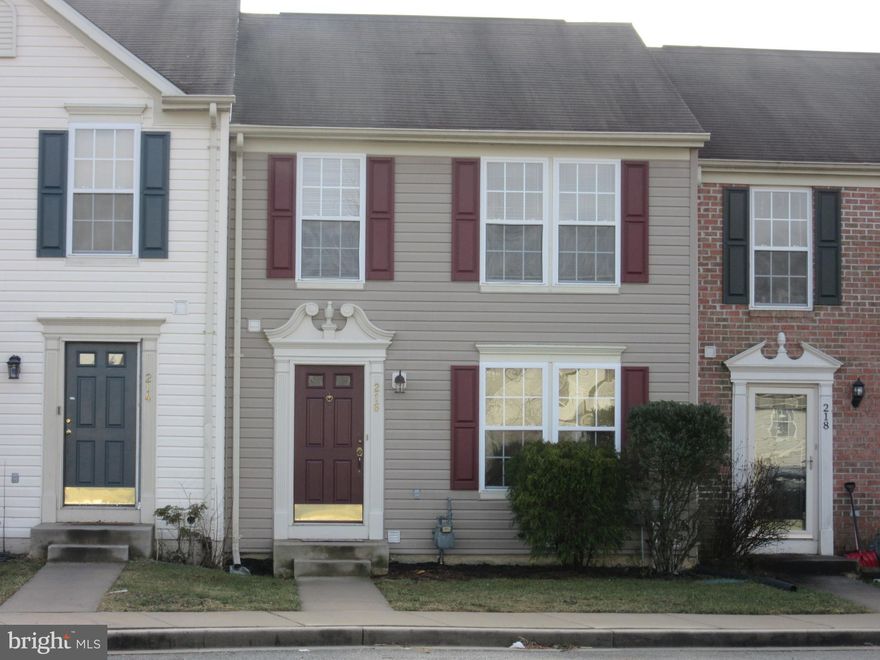 Here is your perfect start to having a place to call Home. Move Right in and start enjoying the beautiful laminate flooring on the whole first floor. You are greeted as you step in by a foyer area with closet and half bath. The Living Rm and Dining Room are open and lead to the kitchen that has been updated with brand new Stainless Steel Appliances.  Kitchen features sliders to the rear 10 x 16 Deck and fenced yard.  The upper levels offers a spacious Master Bedroom with Vaulted Ceiling, 9 x 6 Walk In Closet and a Full Continental Bath with double sinks along with 2 Additional Bedrooms. Lower Level offers a Finished Family Room, a 2nd full bath with stand up shower, the laundry area, and additional storage space. The home has been professionally painted with a fabulous light grey and trimmed in white. Owners have added extra updates in some lighting fixtures and mirrors. You will be very pleased with what you see for this great price. Did I mention the extra overflow parking in front of home, great for your friends when you entertain? The desirable community of Meadows of Elk Creek is convenient to I95 and Rt. 40 and minutes to Delaware for tax free shopping.