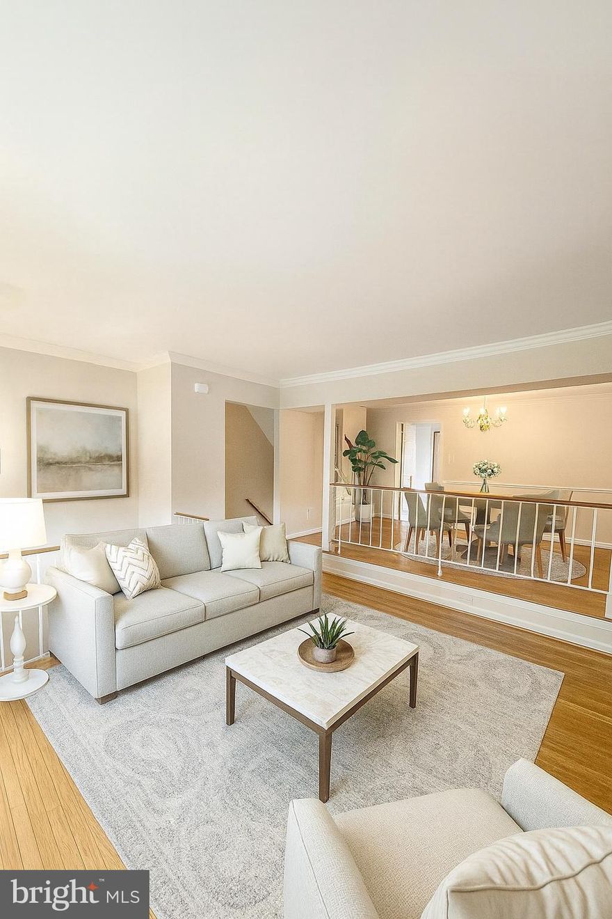 Now Offered at $3,395/month – Freshly Updated Kitchen & Prime Walkable Location! Welcome to 2718 Franklin Court, a beautifully maintained three-level all-brick townhome offering space, comfort, and unbeatable convenience in a quiet, sought-after community. Now offered at a new rate, this home stands out with a refreshed kitchen featuring newly painted cabinets in a light, modern tone and stylish new hardware, creating a brighter, more inviting heart of the home.
The entry level showcases hardwood floors, neutral finishes, and an open-concept living and dining area that flows seamlessly into the kitchen with stainless steel appliances and a walk-in pantry. Step outside to a private, fenced patio with mature landscaping - perfect for morning coffee or relaxed outdoor entertaining. A powder room completes this level. Upstairs, you’ll find three generously sized bedrooms, including a spacious primary suite with dual closets (one with a custom organizer) and a private en suite bath. A full hall bathroom serves the additional bedrooms.
The lower level offers a versatile family room with high ceilings, built-in shelving, and a charming brick fireplace, along with a fourth bedroom, full bathroom, laundry room, and ample storage space. The home includes two dedicated parking spaces plus abundant street parking. Enjoy an exceptionally walkable lifestyle, with shops, cafes, and grocery stores at Fairlington Center and Bradlee Shopping Center just steps away. Shirlington, Old Town, and Del Ray are only minutes away, and easy access to I-395 makes commuting effortless.
Welcome home to comfort, convenience, and value.
NOTES:
• Pets considered on a case-by-case basis; dogs only. No cats permitted.
• Some photos have been virtually staged and may include digital furnishings or décor. Images are for illustrative purposes only and do not reflect the property’s current condition.