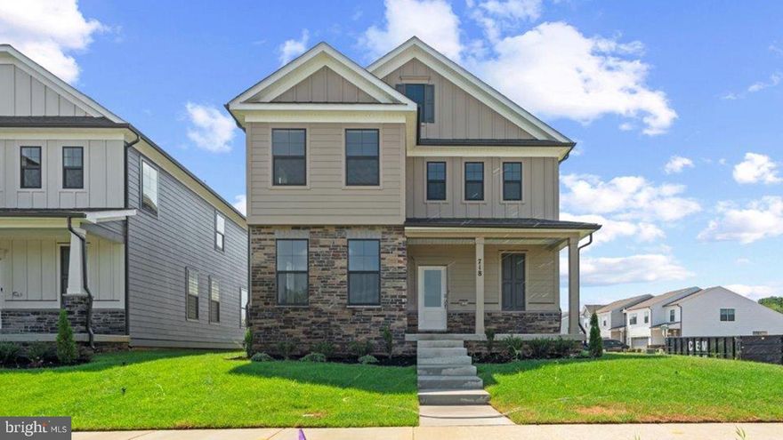 Brand New Alec Plan 5BR/5BA Home – Move-In Ready by End of January/Early February – Just 1 Mile from Downtown Frederick!

Be the first to call this stunning 5-bedroom, 5-bathroom Neo Traditional home yours—perfectly situated just one mile from the heart of Downtown Frederick! This brand-new construction offers the best of both worlds: top tier curb appeal with modern finishes and thoughtful design.

Step inside to a spacious, open-concept layout filled with natural light, elegant details, and designer upgrades throughout. The gourmet kitchen features quartz countertops, stainless steel appliances, a large island, tons of cabinetry for storage, and a pantry—all included. Wide plank flooring, upgraded tile, and recessed lighting add warmth and sophistication on every level.
The luxurious primary suite offers a private retreat with a spa-inspired bath, featuring dual vanities, an oversized frameless glass shower, and a walk-in closet. Each of the five bedrooms has access to its own full bath—ideal for families, guests, or multigenerational living.

Enjoy extra living space in the finished basement, perfect for a home theater, gym, or office. Outside, a covered front porch and professionally landscaped yard offer room to relax and a side yard to entertain.

Everything is included—from appliances to smart home features—and the builder is offering limited-time incentives for qualified buyers!
