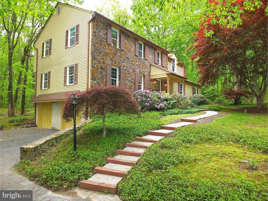 Aston Woods is a very desirable, small development, with wooded lots, and short proximity to Great Valley Middle and High School. This house is at the end of the cul de sac, on a beautiful  acre of land. The charming home features a true center hall which is flanked by a huge living room and large family room with wood burning fire place. There is a nice formal dining room, large kitchen with breakfast room, sliders to the private back deck, first floor laundry room, half bath, plus a cozy office. The upstairs has 3 nice size hall bedrooms, hall bath, large master bedroom with huge walk in closet, and master bath. There are hardwood floors though out most of the first and second floors. The basement is full, dry and allows for a laundry hook up here as well as on the first floor. The house is impeccable, and waiting for the new owners' personal touch. You won't be disappointed.  LOCATION