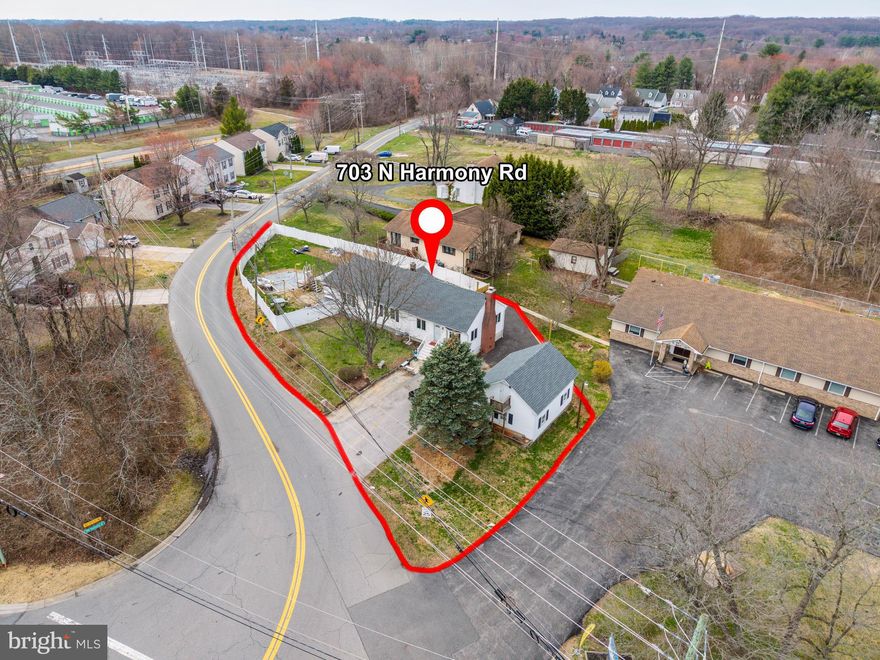 Welcome to 703 Old Harmony Rd. in Newark — a rare opportunity offering space, updates, and exceptional outdoor flexibility.
This 3-bedroom, 2 full bath home offers approximately 1,700 sq. ft. of living space, highlighted by a massive family room addition featuring a cozy wood-burning fireplace — perfect for gathering and entertaining.
The home has been thoughtfully updated with a new architectural shingle roof (2025) and a water heater replaced in 2026, along with fresh paint throughout for a move-in-ready feel. Wood flooring enhances the formal dining room, adding warmth and character to the main living spaces.
Situated on a generous .32-acre lot, the property offers complete privacy fencing and an abundance of outdoor space. The oversized detached 2-car garage with an upper level provides incredible potential for storage, a workshop, or hobby space.
With parking for 8+ vehicles, this property is ideal for those needing extra space for guests, work vehicles, or recreational use.
A unique combination of indoor comfort, outdoor privacy, and functional space — this home stands out in today’s market.