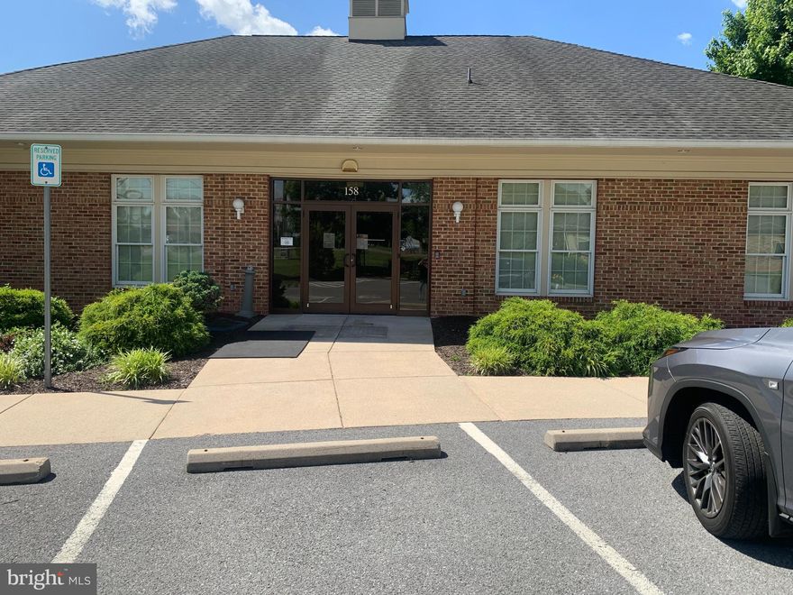 Beautiful office space ( built in 2006) 8+ private offices, conference room break room and reception area.  Lower level has separate access and can be rented as an independent space.  Plenty of parking and easy access.
