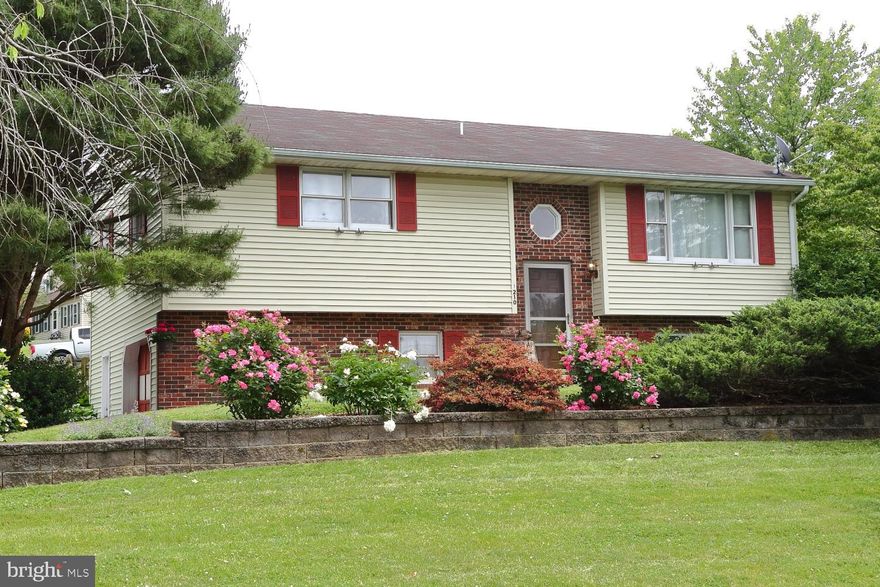 Fantastic home on spacious lot in a country setting. You'll enjoy this home with 3 bedrooms, 2 full baths with a cozy lower level family room, heated by a pellet stove, and an office/4th bedroom. This corner property boasts of a  fenced yard, a deck, a pavered area, shed and lots of landscaping. If you need extra space to roam this one is it. Take a look!  Showings through Sunday, June 6, all offers to be to listing agent by noon on Monday , offers reviewed Monday evening