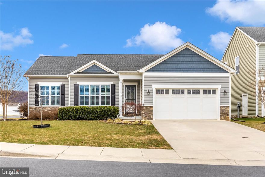 Beautiful and spacious rancher offering 5 bedrooms, 4 full bathrooms, and 10-ft ceilings on both levels. The main level features an open-concept layout with hardwood floors, crown molding, wainscoting, plantation shutters, and seamless flow between the living room, dining area, and kitchen. The 20x11 covered balcony extends the living space outdoors for relaxing or entertaining. The main level primary suite includes a tray ceiling, walk-in shower, dual sinks, and room to add a tub if desired. Two additional bedrooms and a full bath complete this level.

The fully finished lower level lives like a second home with its own large living room, dining area, and full kitchen. This level includes 2 bedrooms and 2 full bathrooms, including a second primary suite with a walk-in closet. A private patio is located just off the lower-level living room, offering additional outdoor living space.

The fenced backyard includes a shed with electric, perfect for storage or hobby use. This home provides exceptional flexibility—ideal for multi-generational living, extended guests, or versatile lifestyle needs. Move-in ready and offering an impressive amount of finished space, this property stands out for its layout, quality features, and usability.