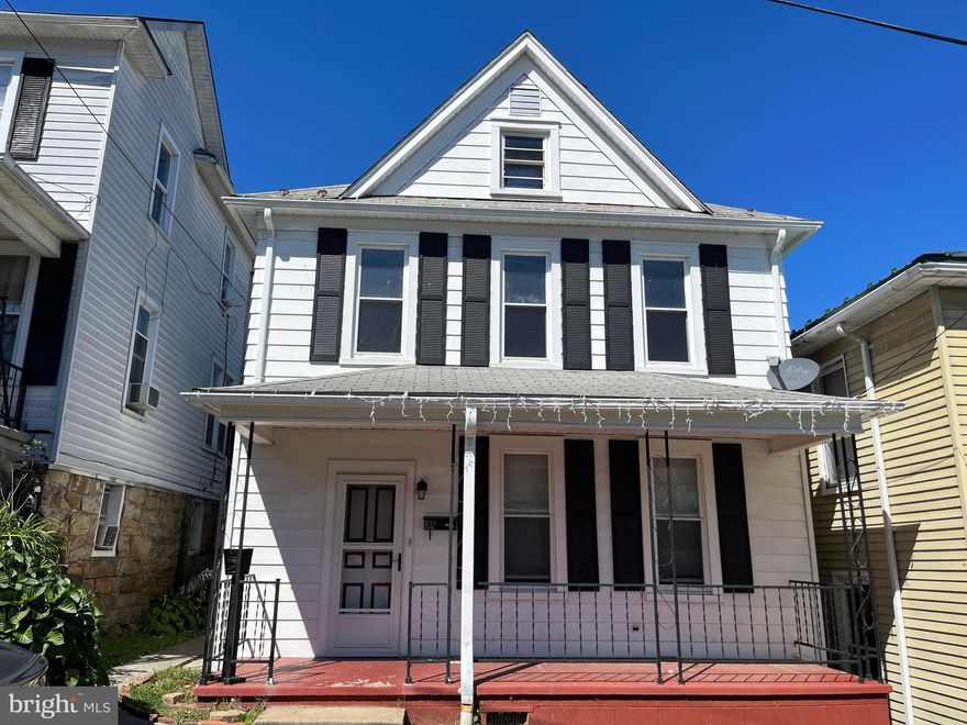 Close to WVU (Potomac State) - 3 Bedroom - 2 Full Baths - Full Basement - Balcony off 2nd Floor - 2 Car Carport - 2 Stair Cases (Front & Rear) - Attic - Claw Foot Bath Tub - Large Rooms .