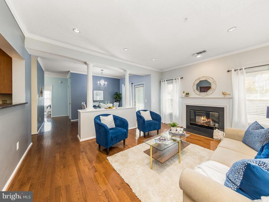 This condo is only steps away from the Reston Town Center and found in the sought after Oak Park Condominiums. Featuring two great sized bedrooms and bathrooms that have been meticulously maintained. The closets have plenty of storage with built ins to allow for ideal space and organization, as well as a stand alone storage closet. Plenty of counterspace in the updated kitchen with stainless steel appliances and granite countertops. You will love the gas fireplace on cool evenings and enjoy the outdoor balcony on summer nights! The onsite amenities are a great bonus with a large pool and hot tub, fitness center & clubhouse. Do not miss out on this great unit!