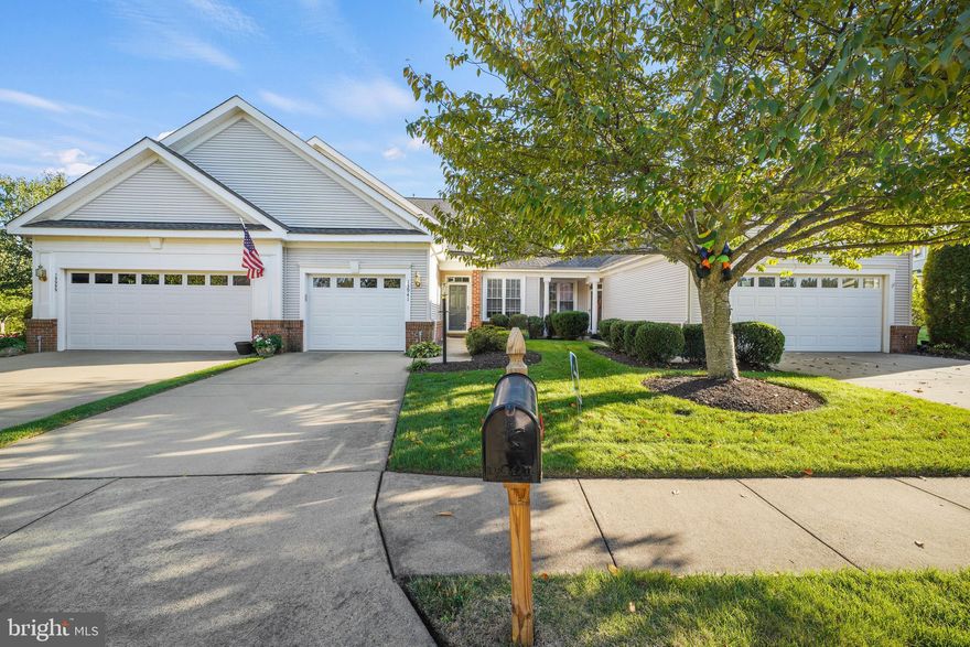 If you missed it the first round, now is your chance!  PRICE REDUCTION  and well as gorgeous QUARTZ counters tops installed in kitchen, SUBWAY TILE  backsplash for a touch of style, and a brand new sink and faucet!  Upstairs with completed room number 3 with drywall and fresh paint (new pictures loaded this afternoon).  Discover Your Dream Lifestyle at Heritage Hunt 55+ Active Community!  Welcome to the epitome of comfort and luxury in this charming 3-bedroom Belvedere model villa, nestled in the heart of the Heritage Hunt 55+ active community.  Enjoy the tranquil scenic views from your new home as it backs to open common ground, offering breathtaking views of the golf course from your private back patio. Picture yourself sipping your morning coffee while soaking in the natural beauty that surrounds you.  With 2,000 sq ft of space, this home exudes warmth and elegance. The primary suite is conveniently located on the main level along with a versatile living room/dining room combination adorned with hardwoods, and a large kitchen with a convenient pass-thru to the family room.  Your inner chef will delight in the spacious kitchen and the open layout allows for seamless entertaining, making every gathering a joyous occasion.  Unwind in the family room featuring a gas fireplace, creating the perfect ambiance for cozy evenings. The slider leads out to your private patio, an ideal spot for al fresco dining or simply enjoying the fresh air.  The practicalities of life are made easy with a spacious mud room/laundry room equipped with a full sized washer and dryer, ensuring that every chore is a breeze. The upper level offers a spacious loft, providing additional living space or the perfect home office. Two more bedrooms with a shared full bath complete the upstairs, offering flexibility for guests or family members.  Embrace the active 55+ community lifestyle with a private golf course and country club, aquatic and fitness centers, multiple sports/recreational courts and the luxurious Marsh mansion.  Experience the best of both worlds – a serene retreat and a vibrant community.  Don't miss the chance to call this Heritage Hunt haven your own. Schedule a tour today and step into the next chapter of your life! New flooring on the main level 2023, New HVAC 2022, freshly painted throughout. Washer/Dryer new 2021. Dishwasher new 2023.