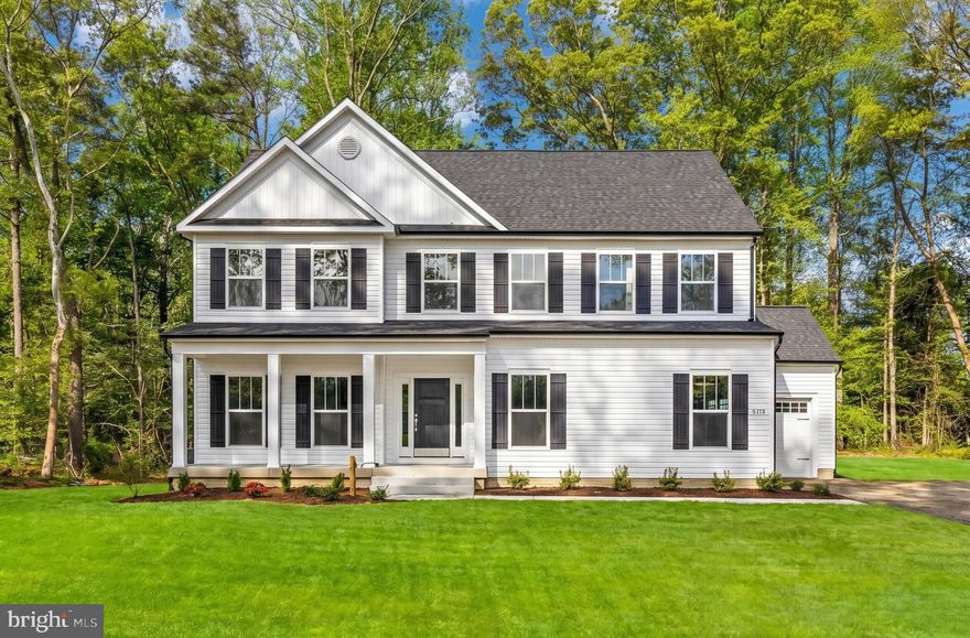 Experience the quality craftsmanship of SONA Homes in this brand-new Grant model, thoughtfully sited on a nearly a half-acre homesite in King George County’s Rappahannock District. This Craftsman-style residence blends modern design with open, comfortable living—offering over 3,200 finished square feet, 4 bedrooms, and 3.5 baths across three levels. The main level features luxury vinyl plank flooring throughout, 9’ ceilings, and a bright, open-concept layout anchored by a well-appointed kitchen with granite countertops, soft-close cabinetry, stainless steel appliances, and a center island designed for both everyday living and entertaining. The adjoining family room provides a comfortable gathering space, while thoughtful trim details including crown molding and chair rail add character.

Upstairs, the spacious primary suite offers a private retreat with a walk-in closet and a well-appointed bath featuring a tiled shower with semi-frameless glass, dual vanities, and modern finishes. Three additional bedrooms and a conveniently located laundry area complete the upper level.
The partially finished lower level expands your living space with a large recreation room, private office, and a full bath—while still offering additional unfinished space and a plumbing rough-in for future customization.Outdoor living is enhanced by a 12x12 rear deck and a welcoming front porch, while a two-car garage with EV charging capability adds everyday convenience. Built with precision and backed by a 2-10 builder warranty (1-year workmanship, 1-year mechanical, 10-year structural), this SONA Homes residence offers lasting peace of mind. Additional incentives include 1% closing-cost assistance when using the builder’s preferred lender. **Some photos have been virtually staged to help illustrate the potential use and layout of the spaces**With no active HOA and a convenient location just minutes to Route 3, NSWC Dahlgren, the Nice Bridge to Maryland, and Fredericksburg amenities, this home offers new-construction quality with space, privacy, and accessibility—without the wait. Some photos may be of a similar completed home or have been virtually staged to illustrate layout and potential use of space.