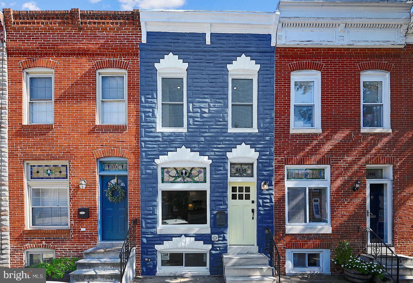 *This home is NOT for rent.* CHARMING UPDATED 2 BEDROOM, 2.5 BATH HOME IN CANTON! THE EXTERIOR CURB APPEAL WITH ORIGINAL STAINED GLASS BRINGS A COLORFUL APPROACH TO CITY LIVING! THIS HOME OPENS TO AN ORIGINAL BLACK AND WHITE TILE FOYER THAT LEADS TO AN OPEN LIVING SPACE WITH HARDWOOD FLOORS, RECESSED LIGHTING, NEUTRAL PAINT, DECORATIVE FIREPLACE WITH EXPOSED BRICK, BOARD AND BATTEN, CROWN MOLDING AND SHIPLAP. BEAUTIFUL MODERN KITCHEN WITH WHITE CABINETRY, SOFT CLOSE DRAWERS, STAINLESS APPLIANCES, BREAKFAST BAR, LARGE STAINLESS FARMHOUSE SINK, GRANITE COUNTERS AND SUBWAY TILE. A SLIDING CRAFTSMAN DOOR LEADS TO A FIRST FLOOR LAUNDRY AND HALF BATH. UPPER LEVEL INCLUDES TWO BEDROOMS WITH HARDWOOD FLOORS, CRAFTSMAN DOORS, TWO FULL BATHROOMS WITH CHEVRON CERAMIC FLOORS, SUBWAY TILE AND STYLISH FIXTURES. FINISHED LOWER LEVEL WITH WOOD FLOORS, BUILT-IN BOOKCASE, STORAGE AND WALK-OUT TO REAR. PRIVATE OUTDOOR DECK WITH FENCE AND GATE IS PERFECT FOR ENTERTAINING! DIAGONAL PARKING. LOCATION IS WITHIN STEPS TO PATTERSON PARK WHICH OFFERS PATHS, DOG PARK, ATHLETIC FIELDS, TENNIS AND BASKETBALL COURTS, SWIMMING, ICE RINK, GARDENS AND PLAYGROUND. ENJOY BEING IN CLOSE PROXIMITY TO THE WATERFRONT, CANTON SQUARE, CANTON CROSSINGS, JOHNS HOPKINS BAYVIEW, FELLS POINT, HARBOR EAST, NATIONAL AQUARIUM, CAMDEN YARDS, M&T STADIUM, GYMS, SHOPPING AND RESTAURANTS! THIS IS THE PERFECT PLACE TO CALL HOME!