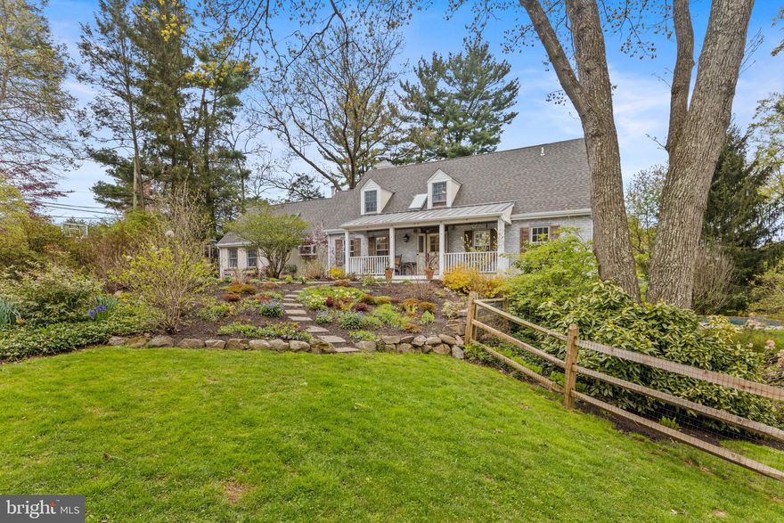 If the owners of terrain in Devon built a custom home, this is what it would look like!  444 School House Lane, in the Shand Tract, is one of a kind.  This home has been completely gutted from top to bottom and redone in a sophisticated-rustic style, similar to a home in Sonoma or Napa Valley.  The woodwork in this home is all custom and exceptional.  The Kitchen is new, with Kraftmade custom cabinets, a vaulted ceiling with customized wooden beams, extensive stone backsplash, all Thermador appliances, Cambria Quartz countertops (highest-end Quartz made in the USA), Copper Farm-sink, and custom 10 foot live-edge walnut Island that seats 6.  The adjoining Family Room has a feature-wall of custom woodwork, and french doors leading out to an extraordinary Patio with a Pergola and stone wall.   A Mudroom has also been added off the Kitchen, complete with Dog Shower!   New custom hand-scraped, Oil-Rubbed finished, Hardwood Floors have been installed on the main level and in the hallway upstairs.  This spacious home has 4 Bedrooms, including a 1st floor Master Suite (but an option for a 2nd floor Master).  The seller added a luxurious Master Bath with a custom Double Vanity, Carrara Marble Shower and Walk-in-Closet with a built-in dresser & Cedar chest.  3 spacious Bedrooms upstairs share a newly renovated Full Bath.  The finished Lower Level has another Full Bath Suite, with a  double Vanity, exquisite woodwork and cabinetry, oversized tile shower with Steam, dressing area and Walk-in Closet.  The outdoor spaces of this home are unprecedented and resort-like.  The backyard is private, fully fenced, perfectly landscaped and has a newly added Pool, complete with a rock waterfall.  There is a 2nd awning-covered patio off the lower level.   You will want to spend all your time outside!  The seller has replaced all of the following systems so there is nothing for the new owner to do!  ALL NEW:  Roof, 2 Heaters, 2 A/C units, Water Heater, Generac Full House Generator, Air Scrubber/Steam Humidifier, Fireplaces, front Porch, Azek Wood Exterior, chimney repointed, Velux Skylights with remotes, drip-irrigation, Hunter Douglas window shades, and much more.  444 School House move-in ready.  It is beautiful AND practical because everything has already been done for you.
Showings will begin on Friday 4/23 and may be scheduled through Showing Time immediately.