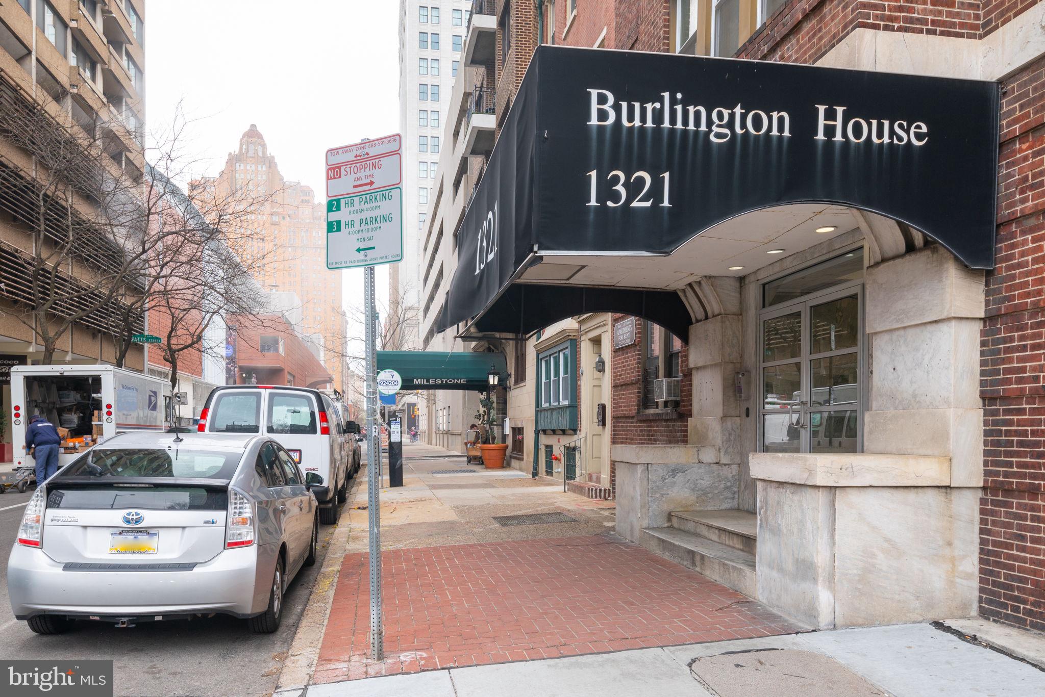 Welcome to The Burlington House! This building is situated in the heart of Philadelphia, between the Washington Square West and Avenue of the Arts neighborhoods. As a resident, you'll be within walking distance of Rittenhouse Square, which is a popular park in the city, as well as countless restaurants and bars. You'll also have easy access to the University of the Arts and Jefferson University and Hospital, both of which are located nearby. Additionally, the building is just two blocks from the Broad Street Line and PATCO, providing convenient transportation options for those who need to get around the city. Multiple units are available! The building features on-site laundry facilities for your convenience, and there is also on-site maintenance available if you need any assistance with your unit. Heat and water are included in the monthly rent price. To move in, you'll be required to provide first, last, and security deposits. Pets allowed with a one time non-refundable fee.