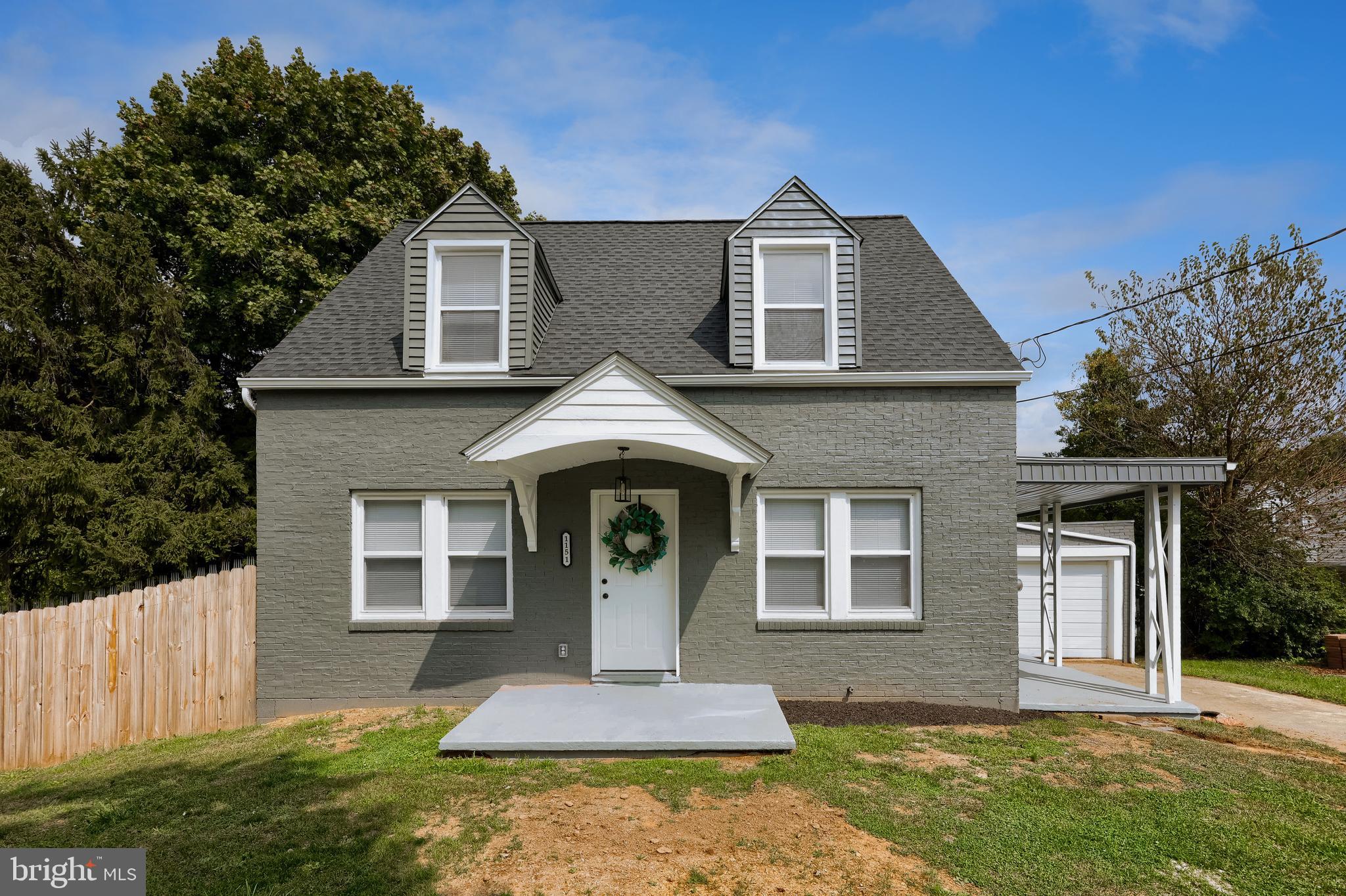 Welcome to 1151 Delta Road! This 3 bed 1 bath cape cod boasts 1,274 sq ft of refinished living space on an oversized .51 acre lot. As soon as you enter your eyes will be drawn to the kitchen because of the Shaker cabinetry, granite countertops, stainless steel appliances and tiled backsplash. The kitchen flows into the dining room creating a seamless open concept floorplan. The 1st floor has new drywall, painting, light fixtures, and recessed lighting throughout. Upstairs the bathroom has a nice vanity and tiled, tub surround. The bedrooms are carpeted and the master has built in closet space leading to the attic. The improved basement has a washer/dryer and a bonus powder room. Walk out back and onto your new deck which is great for enjoying summer weather! Your backyard is fenced-in and perfect for providing a private space for entertaining, pets, or kids. Everything major has been updated including a 2025 architectural roof, 2025 heat pump with AC, 2024 vinyl windows, and new electrical/plumbing. The one car garage is great for private parking and the enclosed storage area is great for storage. Don't miss your opportunity to make this beautiful home your own and schedule a showing today!