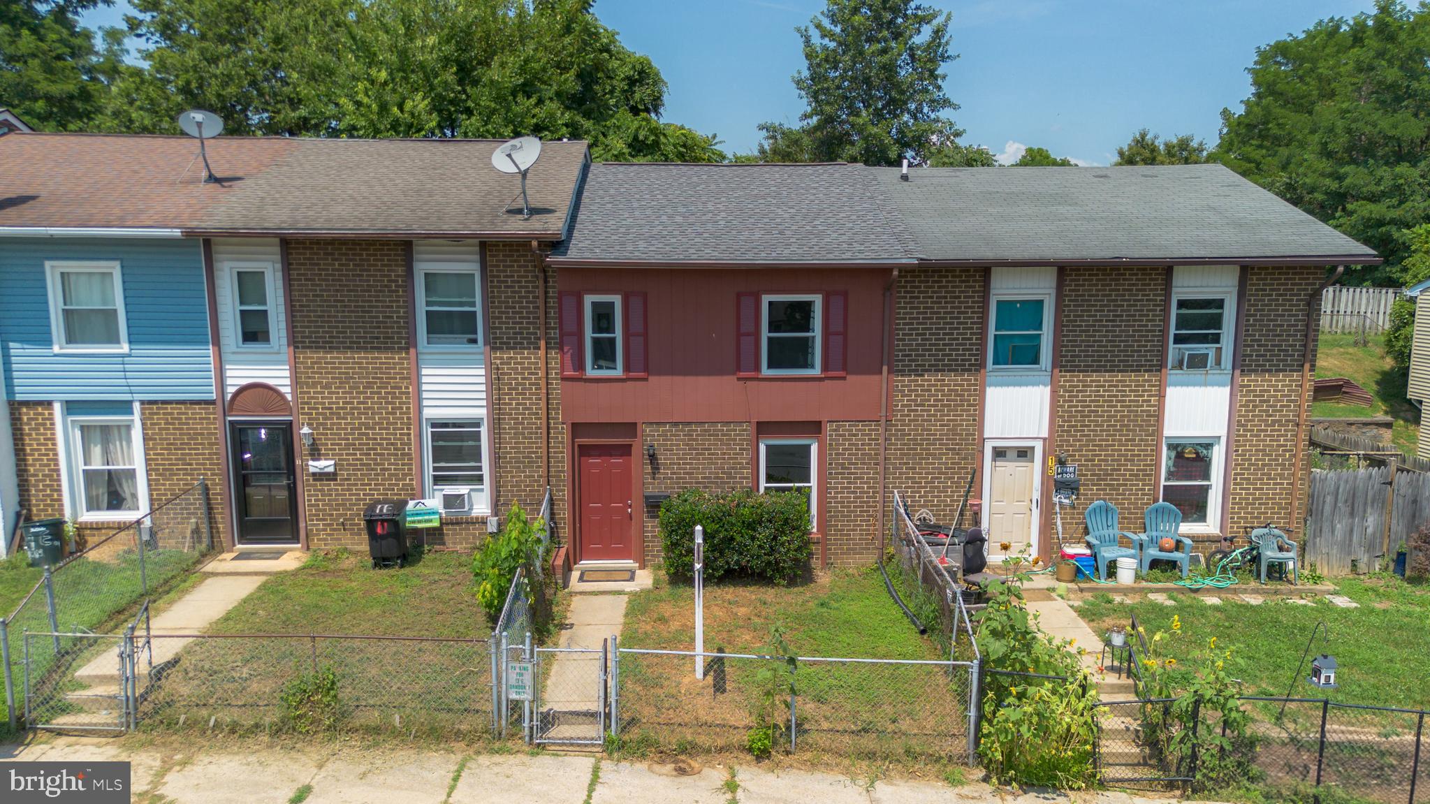 *** OPEN HOUSE! Saturday, 8/9 from 1-3 pm!*** This home was completely renovated in 2019 to include a NEW ROOF, ENERGY STAR WINDOWS, HEAT PUMP, WATER HEATER, FLOORING, KITCHEN CABINETS, COUNTERTOPS, and APPLIANCES! Freshly painted throughout and complete with CENTRAL AIR CONDITIONING, this home is not only comfortable but affordable, too! The large eat-in kitchen includes a pantry, and access to the fully fenced backyard. The living room with LVP flooring, powder room, coat closet and full-sized washer and dryer complete the main level. Upstairs includes the primary bedroom with 2 large closets, a second and third bedroom, full bathroom with tub/shower combo, linen closet and storage closet. A fenced front yard and 2 parking spaces are included. Walk to the public library… shopping and restaurants are close by and the Brunswick MARC station is right down the road. No HOA, low tax bill and USDA eligible for no money down loan – HURRY!