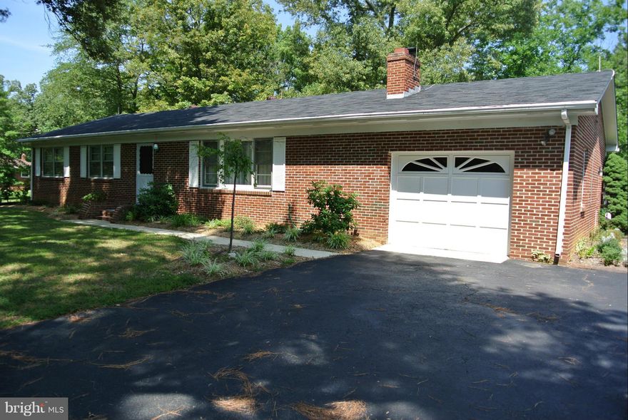 Spacious Rambler just minutes from downtown La Plata.  No HOA.  Not inside town limits so no town taxes.  Move In Ready.  Recently updated Oil furnace and Water Heater.  Great lot with large Back Yard.  Perfect commuter location.  Close to Schools and Shopping.  100% Financing Available.  Possible 4th bedroom in basement.