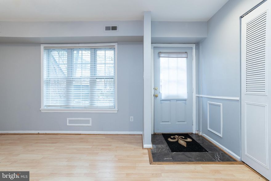 One level townhouse style condo in quiet but conveniently located community close to Rt 50, Rt 28, parks, fair lakes, restaurant and shopping. Two non-assigned parking spaces are allocated to the unit. Community amenities include a pool, tennis courts, playgrounds, a dog park and a club house. Large living room with wood burning fireplace and easy care for laminate flooring. 2 large bedrooms with ample closet space and 1 full bathroom. Washer and dry in the unit. Fenced in rear back yard.