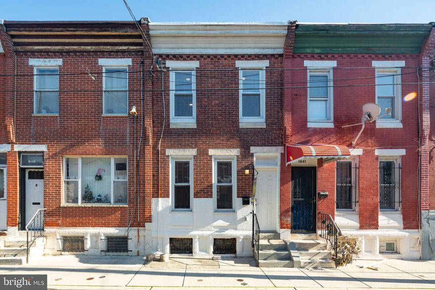 Located in the Newbold section of Point Breeze, this charming 3-bed, 1.5-bath home is nestled in a neighborhood that has undergone a remarkable revitalization in recent years, creating fast appreciation. The community-driven efforts have restored historic homes and attracted new businesses, creating a vibrant and desirable residential area. Walk into the freshly painted open-concept living, dining room, and kitchen space, adorned with gorgeous light-colored hardwood floors that run through the entire home. The kitchen, located at the back of the house, boasts lovely white shaker-style cabinetry, with stainless steel Whirlpool appliances, quartz countertops, gas cooking, and an over-range microwave. The back door opens up to a patio with plenty of room for your outdoor entertaining! Upstairs, discover a fully updated bathroom with modern tile surrounding the tub and a vanity with storage space. The primary bedroom, situated at the front of the home on the second floor, features high ceilings and lots of light. The middle bedroom easily fits a full-size bed and features sunlight from the oversized window. The back bedroom could serve as a great office space or be transformed into a large closet. This home is not only fully move-in ready but also presents the opportunity to finish the basement, given its good ceiling height and Electrolux Washer and Dryer! Newbold's charm extends beyond this property, offering a community that celebrates cultural diversity and boasts a mix of housing options, from beautifully restored historic homes to modern townhouses. Positioned just off Morris Street, this residence enjoys proximity to the Tasker-Morris subway station and easy access to the 2 and 17 Bus routes, earning a commendable Transit Score of 80. The high Walk Score of 96 speaks to the convenience of this location, placing you within strolling distance of an array of East and West Passyunk hotspots. Indulge in all the area's hot spots, from Ultimo Coffee to savoring the culinary delights of La Llorona Cantina, or unwind at Second District Brewing. Immerse yourself in the vibrant local scene, with cherished establishments like South Philly Taproom, Barcelona Wine Bar, Passyunk Bagel, and Bing Bing Dim Sum awaiting your exploration! This residence offers a comfortable and stylish living space and an opportunity to be part of a thriving and dynamic community in the heart of the Newbold section of Point Breeze.