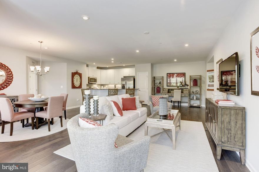 To Be Built- Chambord. Just released for sale is our next building for spring 2020 move-in! Luxury and Convenience converge! Whether this is your first home or if you're simplifying life the Chambord is the perfect fit! Just under 1,500 sqft this home has all the space and options you want. Espresso Cabinets, Granite,Extended LVP in the Great Room, Beautiful Crown Molding, Stainless Steel Appliances & Washer/Dryer Included!   The owners suite is sure to AMAZE you with the space of your walk in closets and gorgeous master bath with double bowl vanity sinks, a stand up shower.  The second bedroom is sure to give your guests enough space of their own. Schedule your appointment today with Kara @ 301-798-3728 to find out how to receive $8,000 in cash towards your purchase! Images representative only. Hours- Mon/Tu/Th/Fri- 11-6, Sat-11-5, Sun-12-5, Wed-CLOSED. Agent warmly welcomes and appreciated!