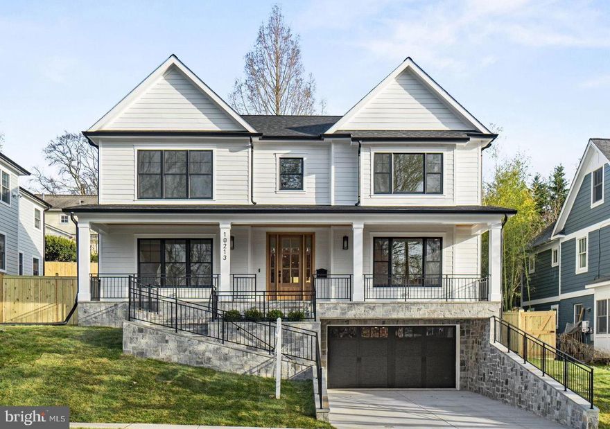 SOLD BEFORE THE FIRST OPEN HOUSE. Welcome to 10213 Parkwood Drive - a gorgeous, modern farmhouse in the heart of Kensington! This beautiful, brand new home offers everything that you are looking for in a new construction, including a practical, open floor plan with great spaces and lovely finishes with an attention to detail. You will enjoy and appreciate the high quality craftsmanship on 3 finished levels with approx. 5100 sq. feet of amazing living space. Stunning white oak floors on the main and upper levels, Andersen windows, custom light fixtures, a large, practical mudroom with cubbies and built-ins, a fantastic primary suite and an amazing gourmet kitchen complete with a large island are just some of the features that you will fall in love with. Upstairs you will enjoy 4 bedrooms and 3 full baths as well as the convenient laundry room. This primary suite is gorgeous: tray ceilings, large windows, 2 custom-built walk-in closets, and an amazing luxury bath with a walk-in shower and a free standing tub. The lower level offers a great room, a wet bar, a game area, a yoga/exercise room and a spacious guest/nanny/au-pair suite. In the back of the house you will enjoy a wonderful flagstone patio and your private backyard. Luxury, comfort & convenience - this home has it all! Just outside the Beltway, with easy access to all major commuter routes, within a short walking distance to KP Elementary School (right around the corner!), Rock Creek Park and Kensington's bustling downtown area offering restaurants, shopping and that wonderful small town feel, yet within minutes from Bethesda and Washington, DC.