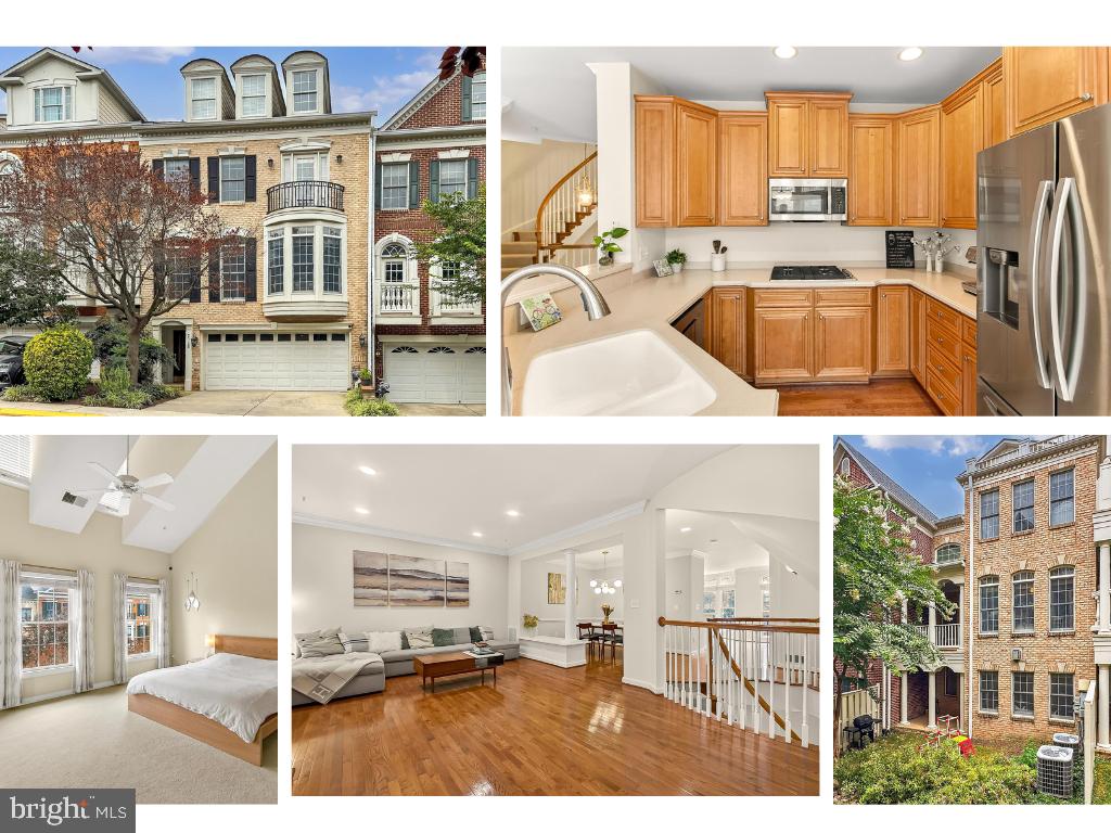 <b>Welcome to 7718 Spoleto Lane</b>, an impressive brick-front townhome ideally situated in the highly desirable McLean Place Townhome condo community. This thoughtfully designed residence offers four spacious bedrooms, four and a half bathrooms, and a two-car garage across four levels of flexible living space, providing exceptional comfort and functionality.<br><br>
The entry level features a welcoming foyer leading to a versatile bedroom suite complete with en-suite bath, fireplace, and access to a private fenced patio with green space: a perfect spot for relaxation or outdoor activities. Whether used as a guest suite, playroom, or second family room, this space adapts easily to your lifestyle.<br><br>
An elegant spiral staircase connects the levels, ushering you upstairs to the main living area where hardwood floors flow through a bright, airy layout. The formal dining room is framed by classic colonial-style columns, while the generous living room is anchored by a second fireplace. A dedicated office or flex space with access to a private balcony enhances the possibilities for work or leisure. The kitchen is designed for culinary creativity, featuring oak cabinetry, a double wall oven, semi-open layout, and a charming bay window with breakfast area for casual meals.<br><br>
Continuing up, the third floor features a cozy nook perfect for a reading chair or desk, and two generously sized bedrooms with en-suite bathrooms. The spacious primary suite boasts vaulted ceilings, abundant natural light, ample room for a king-size bed plus a seating or exercise area, a walk-in closet, and a luxurious bath with separate tub and shower.<br><br>
On the top level, you’ll find another large bedroom with en-suite bath, a walk-in closet, and direct access to a private rooftop terrace ideal for enjoying fresh air and sunset views. You'll also find attic space making storing luggage or other items more easily accessible.<br><br>
Throughout the home, the spiral staircase adds architectural interest, and the layout allows for flexible living arrangements to suit a variety of needs. McLean Place Townhomes is a gated community with a condo association that covers exterior building maintenance including roofs, windows, and landscaping; truly low-maintenance living. A new tree will even be planted in the front yard this fall as part of community improvements.<br><br>
The location is unbeatable, with easy access to I-66, I-495, and the Toll Road, placing Tysons Corner, Metro stations, dining, shopping, and entertainment all just minutes away.<br><br>
<b>7718 Spoleto Lane offers a rare combination of generous space, multiple outdoor areas, and exceptional convenience in one of Northern Virginia’s most sought-after communities. Schedule your showing today!</b>