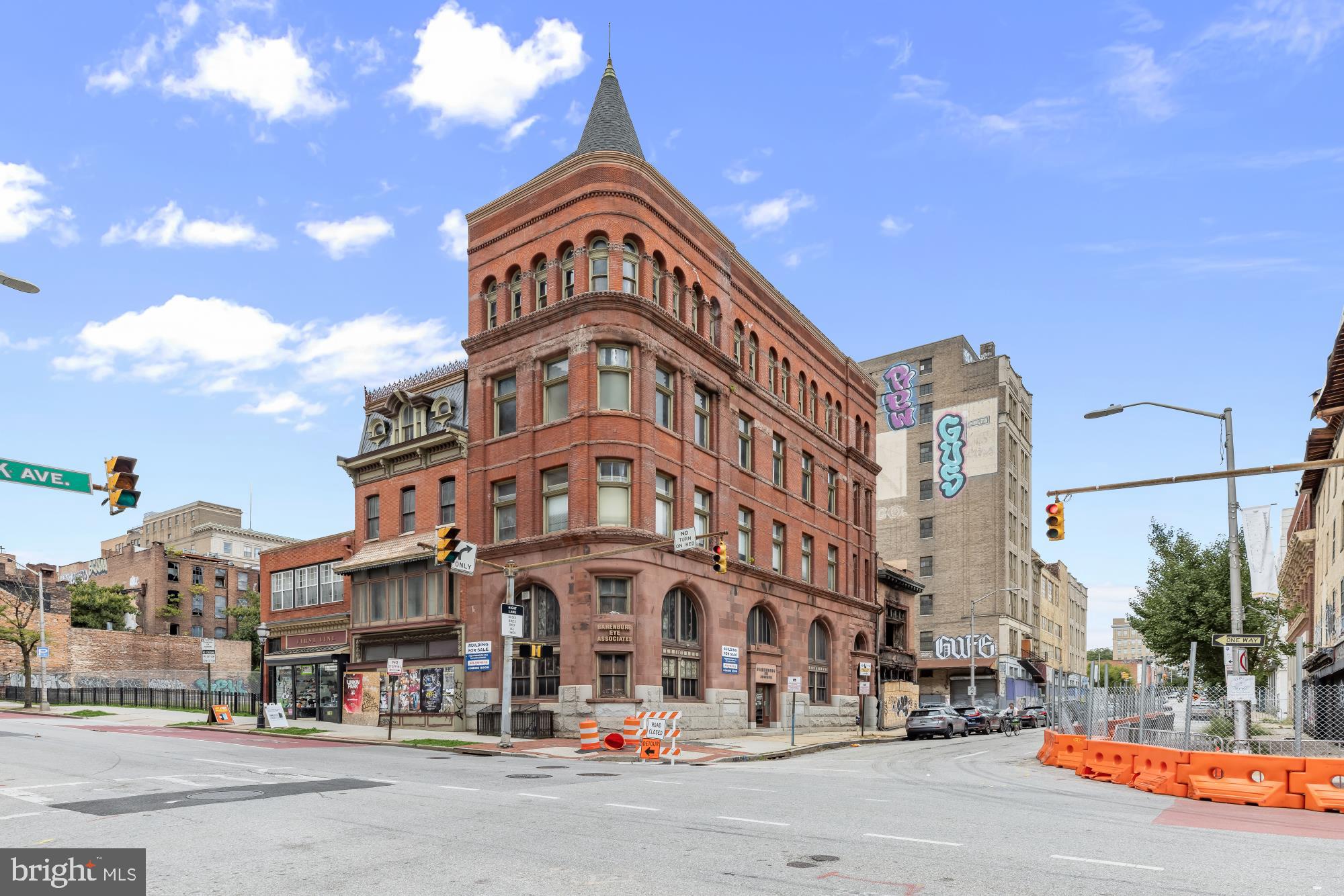 This Beautiful Historic Downtown Building located within the Super Block & CHAPS district just minutes from the Downtown Inner Harbor is now for sale. This multipurpose building is within walking distance of the Downtown Inner Harbor, Orioles Park at Camden Yards, Ravens M&T Bank Stadium, and CFG Bank Arena. This location is prime for Downtown Baltimore's future plans to include Sojourner Place at Park and other redevelopment future plans to come. Its sponsors want to breath new life into this prime real estate location for redevelopment.
This Beautiful Historic Downtown Building Features 5 Stories, retail space, office space, private basement space, elevators, multipurpose, top level roof access of Baltimore City's amazing downtown skyline, lots of windows with natural light, top floor office space surrounded by custom architectural wood and cedar wood closet space as well, over 7500 square feet ready for the new owner. Call us for showings and details on this listing.