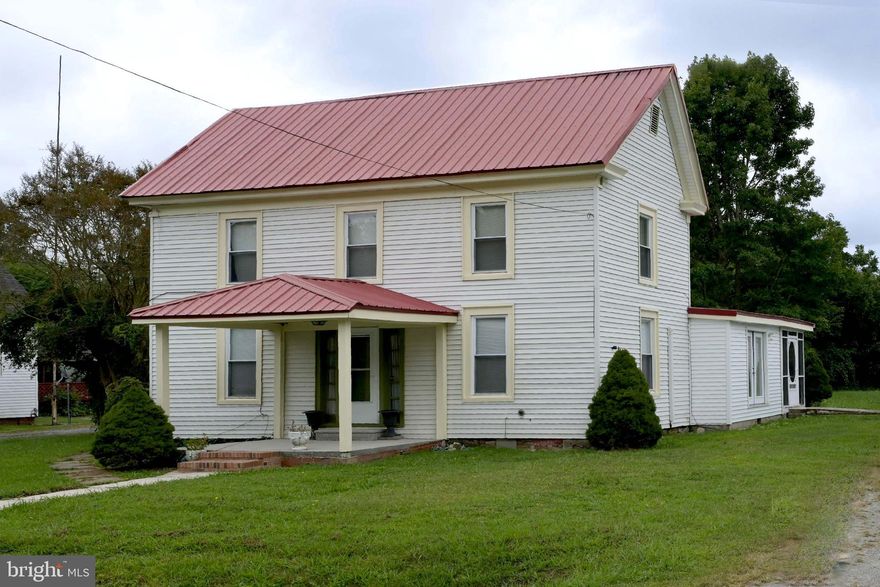 “Great opportunity! This two-story home features a completed first floor with bedroom, full bath, and efficient mini-split system. The second level is partially finished, ready for two more bedrooms and an additional full bath—ideal for adding equity and personal touches. Metal roof, detached garage, and large yard included.  Quiet location with plenty of potential!”  Schedule your showing today.