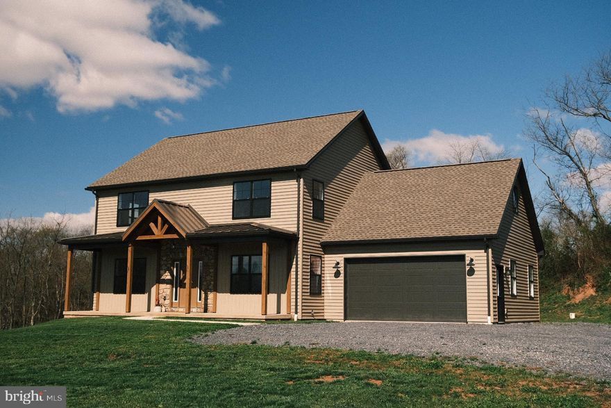 Discover this beautifully crafted two-story home, offering 2,306 sq. ft. of thoughtfully designed living space in a tranquil, wooded setting. Featuring 3 bedrooms and 2.5 bathrooms, this home seamlessly blends modern comfort with peaceful country living. The main level boasts a custom kitchen with granite countertops, a spacious dining area, and a cozy living room with a gas fireplace. A large office provides the perfect space for remote work or study. Upstairs there are 3 bedrooms, two bathrooms, a centrally located laundry area, as well as access to the bonus room above the attached garage. The full basement and bonus room offers plenty of additional storage or potential living space. Step outside to a generous back deck, ideal for entertaining or simply enjoying the serenity of nature. Located just minutes from US 322/22 and Newport Plaza, this home offers the perfect balance of convenience and seclusion. Schedule your private tour today!