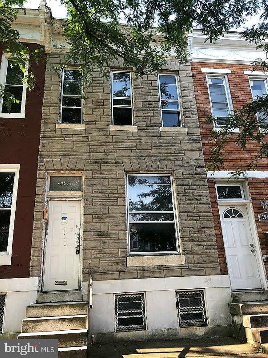 Wonderful opportunity to own this brick rowhome in Lexington neighborhood. Enjoy spacious  room sizes, wood floors, separate dining area and large kitchen. Use the basement for added storage or finish off for additional space.  Great location - conveniently located near schools, hospital, public transportation and commuter routes. Just minutes from Downtown Baltimore!