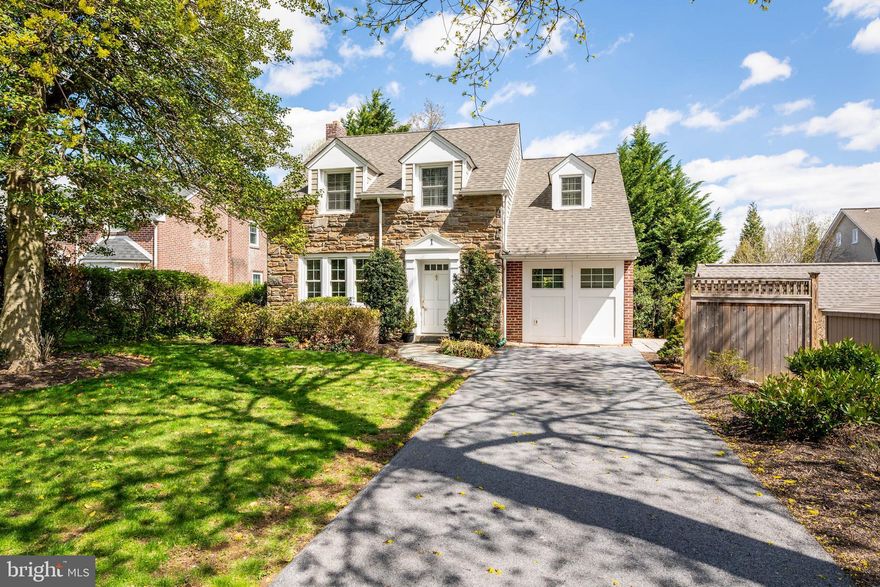 Tucked away on a quiet cul-de-sac, this 3-bedroom, 2.5-bath home offers approximately 2,200 square feet of stylish living space, perfectly blending modern updates with timeless character. Located just a short stroll from downtown Wayne with its restaurants and shops, the train station, this home delivers exceptional comfort and convenience in one of the Main Line’s most walkable and desirable neighborhoods.
Step inside to find freshly painted interiors and refinished hardwood floors throughout. The main level features a spacious living room with original built-ins, a formal dining area, and a beautifully updated kitchen with stainless steel appliances and a bonus wall of built-in pantry cabinetry. The vaulted-ceiling family room adds both charm and space, opening directly to an oversized deck—ideal for entertaining or relaxing outdoors. A full bath on the main floor adds flexibility, along with a side-entry laundry/mudroom complete with a durable brick floor. Upstairs, you’ll find three generously sized bedrooms, including a serene primary suite with double closets, as well as a full hallway bath. The spacious lower level includes a bonus room with direct walk-out access to the backyard, a convenient half bath, and ample storage in the unfinished portion.
Available for immediate rent, this move-in-ready home offers the perfect balance of comfort, character, and location.