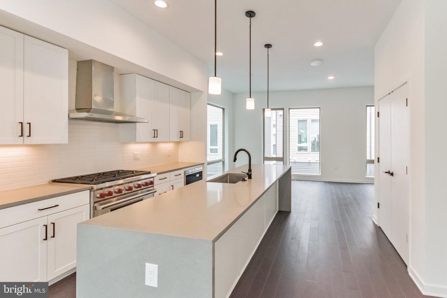 GORGEOUS LUXURY NEW CONSTRUCTION 5 bed, 4.5 Bath Rental with an ELEVATOR, ROOF DECK and TWO CAR PARKING in Fishtown. You do NOT want to miss this listing. The ground floor (street level) features 1 bedroom and bath and the garage. The 2nd floor features an open concept chef's kitchen with WOLF appliances, a dining room, living room and a powder room. The third floor features 3 bedrooms, 2 full baths and laundry. One of the bedrooms on this level has an en-suite bath. The fourth floor is the primary suite with a large bedroom with a walk-in closet, en-suite bath and a BONUS ROOM that could be a nursery, office or another large closet. The 5th floor features a massive roof deck with stunning bridge and center city views and an outdoor kitchen. The river can also be seen from the roof deck. This home is complete with a TANKLESS on-demand hot water heater and DUAL ZONED heating/cooling. 1st month + 2  months of security due at signing. Tenant pays all utilities. Pets on a case by case basis (pet fee or pet deposit might apply).