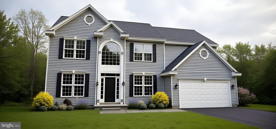 Welcome to the Fairfax II, a versatile and contemporary home which can be built with an optional 5th bedroom. As you step inside, you'll be greeted by a dramatic 2-story foyer and a stunning great room, highlighted by a balcony that offers breathtaking views from the second floor. The main level boasts 9-foot ceilings, creating an airy and expansive atmosphere. The open-concept design is perfect for modern living, featuring a spacious island kitchen that will delight any chef with granite countertops, stainless steel appliances, and a built-in microwave. Luxury vinyl plank flooring in high-traffic areas adds both style and durability. A conveniently located study off the great room offers a private retreat for work or relaxation.

The upper level features a luxurious Owner's suite, complete with two expansive closets and an opulent ensuite bathroom that includes a 5-foot shower, a corner garden tub, and elegant tilework. Three additional well-sized bedrooms and a full bath complete the sleeping quarters on this floor.
Heritage Trace offers expansive open spaces, complete with walking trails and serene ponds for residents to enjoy.
This home is built to order, allowing you to select your ideal home site, with potential lot premiums. A bonus partially finished basement is included in build-to-order homes! The photos shown depict various options and elevations available but do not represent the actual home. With over 40 years of experience, the builder is a trusted leader in the area.