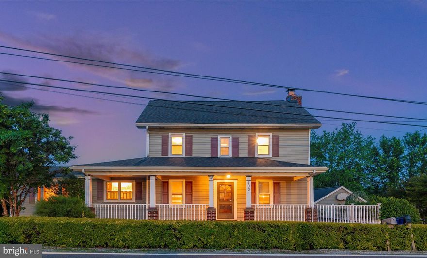 *****OFFER DEADLINE: Highest and Best due Monday, June 10th, 7 pm. Come to the tranquil charm of Historic Boonsboro, Maryland, and discover your ideal home at 100 Maple Ave! Nestled in a rural small-town setting with nearby urban amenities, this spacious 5-bedroom, 3-bath residence offers the perfect blend of comfort and convenience. A wide porch spans the front and one side of this Victorian house. The front door opens into a foyer with a welcoming family room on the right and an open-plan living and dining area on the left. The kitchen dishwasher, microwave, and double oven are 16 months old. A single French door opens onto a rear deck. A full bath leads to a large laundry area, mudroom, and outdoor patio. A private ensuite bedroom on the lower level also offers outdoor access. There are three bedrooms and a shared bathroom on the second floor, and two additional bedrooms on the third floor.
New carpet in the family room, stairs, and 3 upstairs bedrooms. A freshly painted second floor. This half-acre home has a detached 1-car garage and a separate workshop equipped with heat, ample storage, and space for hobbies. Maple Ave. offers easy access to major commuter routes. Northern Virginia/Harper's Ferry and downtown Hagerstown are 20 minutes away; downtown Frederick/Fort Detrick is 30 minutes away. Schools, numerous parks, and the Appalachian Trail are all close by. So don’t miss your opportunity to own a great house in a perfect location -schedule your private tour of 100 Maple Drive today and make your home-ownership dreams a reality!  Bonus: This home is located in a USDA-approved area!