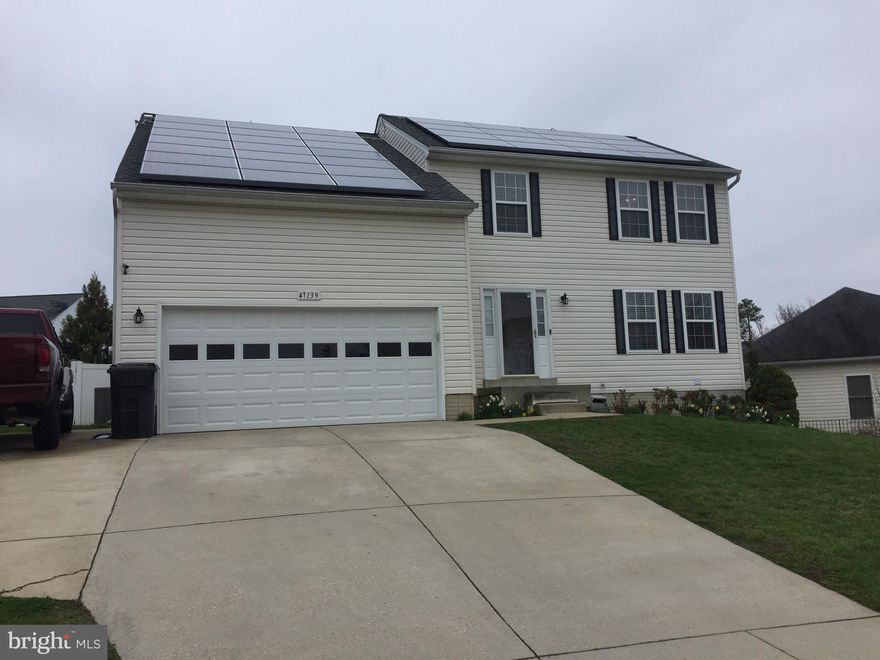 Spacious, clean, bright and well maintained describes this home located in a great neighborhood! 3 bedrooms, 3.5 full bathrooms with fully finished basement. Almost new HVAC and roof, huge 2 car garage with expanded concrete driveway, and this home has tons of storage space. Fully fenced backyard with pool and deck for those fun summer days. Minutes to Patuxent River Naval Air Station!