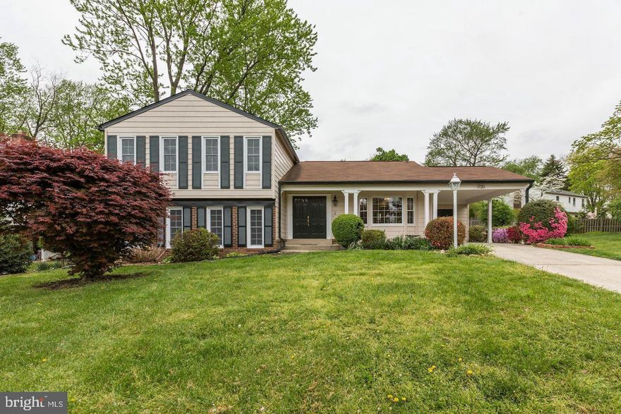 This beautiful  4 split levels has  4 bedrooms upstairs with 2 full bathrooms. Fabulous hardwoods thru main, upper and lower level. Updated eat in kitchen with bay window, dining, office/den on the main level, huge family room, In law suite with full bathroom along with spacious laundry room on the lower level and a finished basement below. Super private setting-street ends in cul de sac. Minutes to Rockville Metro and Rockville town center, restaurants, shopping, movie theater, parks, schools and more.