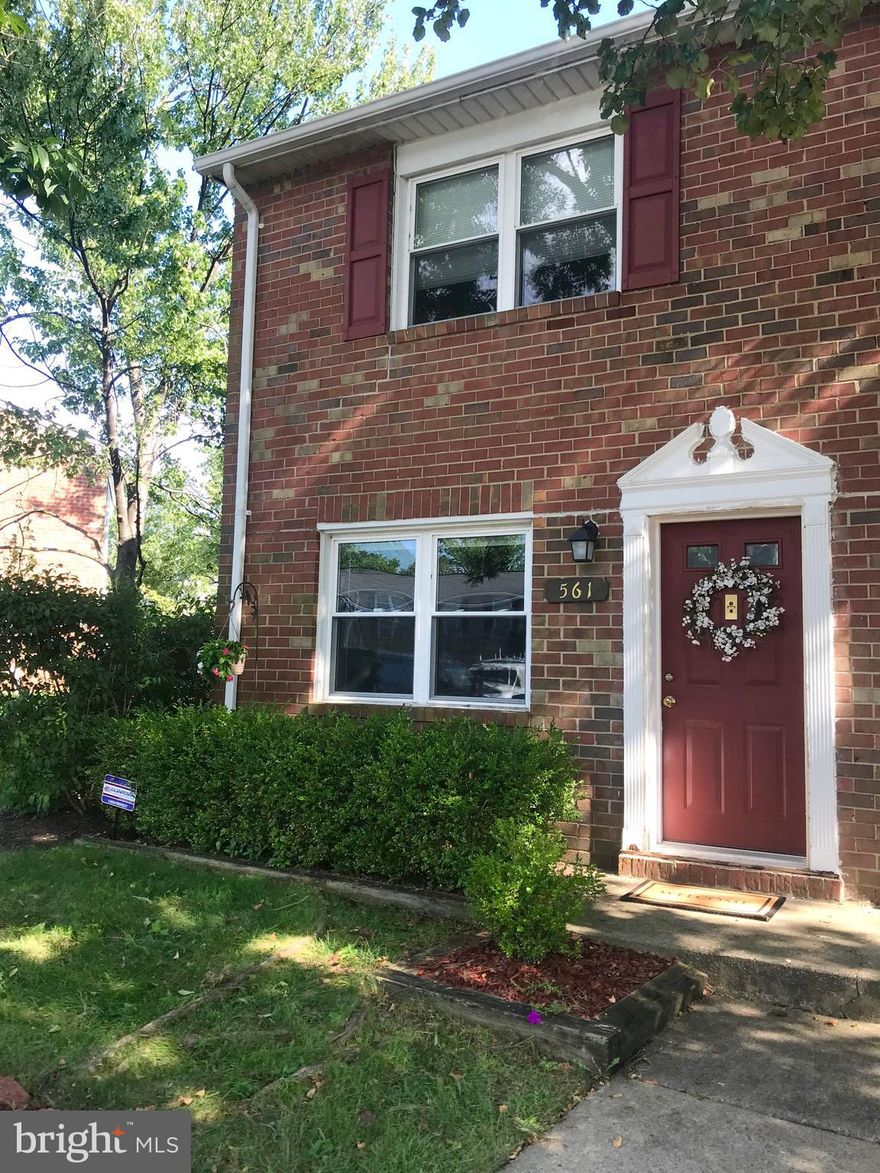 Move In Ready! End Unit Townhouse in Mint condition. Newly Updated Kitchen, Bathroom & New Energy Efficient Windows throughout. Freshly Painted, New SS Appliances, Tile Floors, Built-In Wine Rack & Plenty of Cabinets. Bath w/Large Tub & Tile floors. Brand New Wall to Wall Carpeting Upstairs! 3 Bedrooms, Master Bedroom w/Walk-In Closet, 2 Closets in Hallway & Ceiling Fans in Every Rm. Walk Out Sliding Doors to Private Backyard. Community Pool, Playground, Reserved Parking & Plenty of Visitor Parking Spaces. Ideally located close to BWI, Baltimore, Annapolis, Ft. Meade & DC.