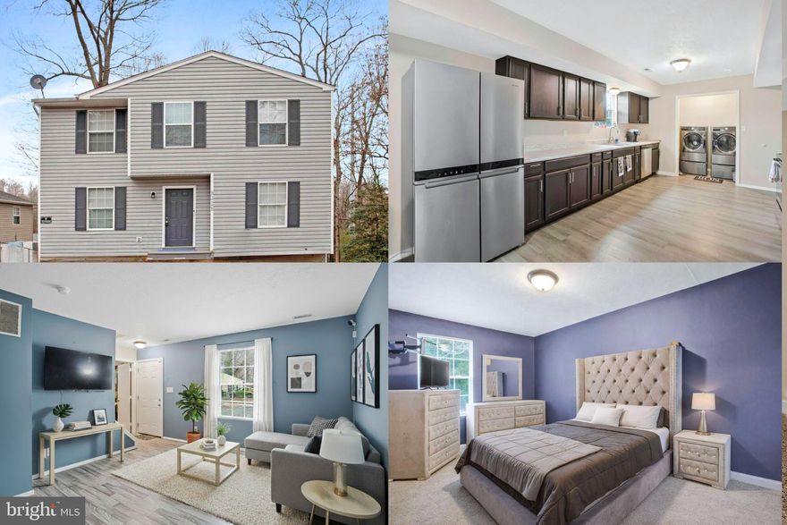 From the moment you step inside, this home feels like a place where everyday moments can truly unfold. The kitchen greets you with its fresh updates and stainless steel appliances, a bright space that invites cooking, gathering, and conversation. New plank flooring, soft carpet underfoot, and fresh paint throughout give the home a clean and comforting atmosphere.

The primary bedroom feels like a quiet retreat with its own full bath, while the main level bedroom adds flexibility for guests or a cozy workspace. Just off the kitchen, the laundry room sits in a convenient spot that makes daily routines a little easier.

Downstairs, the walkout basement opens the door to future possibilities. With a rough in for a bath and plenty of room to grow, it is a space waiting for your ideas to bring it to life. Property is being sold AS IS.