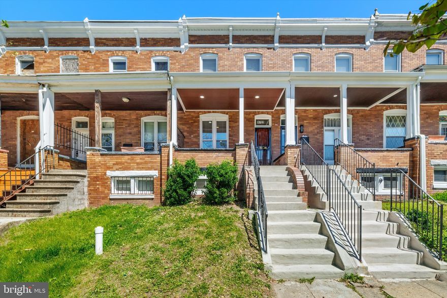 Experience luxurious living in this beautifully renovated Georgian-style townhouse, nestled in the charming Cold Spring Newtown community. This stunning residence is within walking distance of Lake Montebello, perfect for walking, jogging, and cycling. 
Step inside to discover an inviting open floor plan adorned with exquisite hardwood and luxury vinyl plank flooring and carpet, creating a warm and welcoming atmosphere. The spacious living areas are perfect for both relaxation and entertaining, while the abundance of natural light enhances the home's inviting charm. The finished basement offers endless possibilities, whether you envision a cozy media room or a personal gym or an additional bedroom. Enjoy the convenience of in-unit laundry and modern security features, ensuring peace of mind in your new sanctuary. Step outside to your porch, perfect for morning coffee or evening relaxation. Lose the worry for tickets with off-street parking and easy access to public transportation, including airport and cruise port.  This home combines luxury with practicality, making it an ideal choice for those seeking an exclusive lifestyle. Embrace the comfort and elegance of this remarkable property -your dream home awaits!